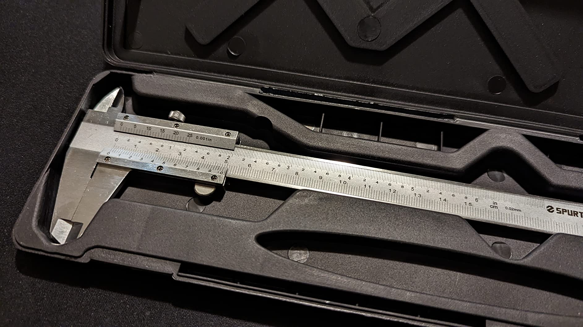 Spurtar Vernier Caliper Measuring Tool 6 inch/150mm, Non Digital Calipers customer photo 2