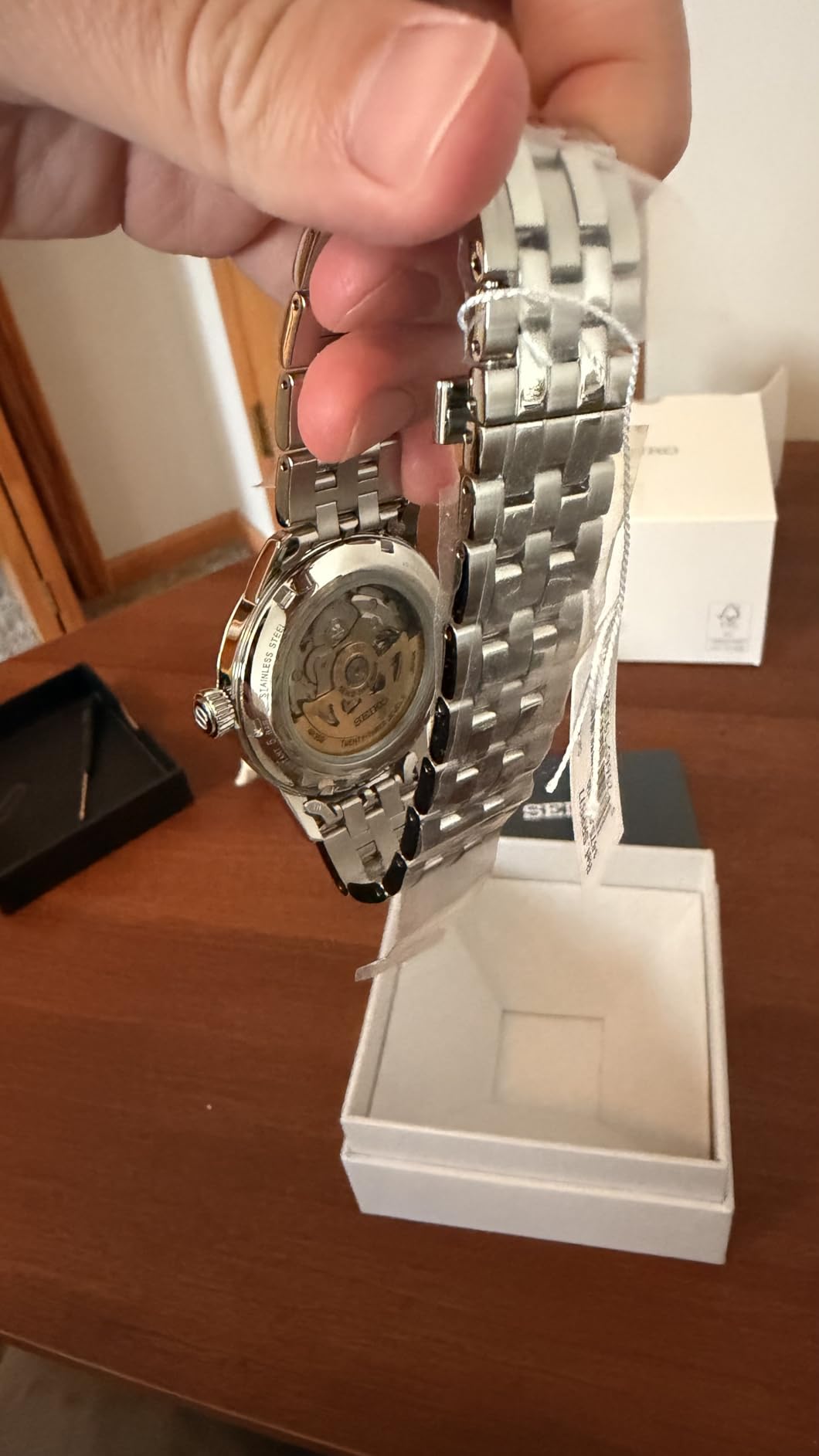 SEIKO Automatic Watch for Men - Presage Cocktail Time - Patterned Dial customer photo 1