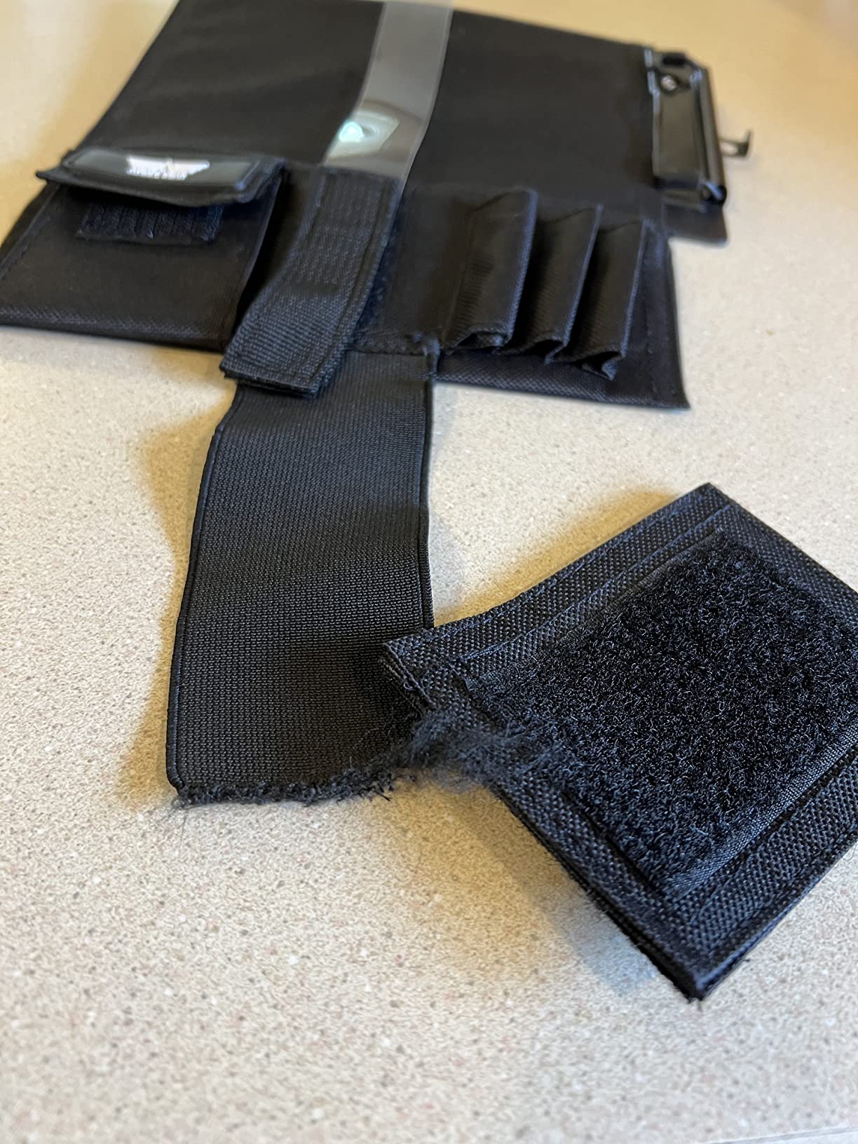 Performore Pilot Kneeboard - Includes Clipboard, Knee Strap & 7 Rings - Organize Approach Plates, Checklists & More - Secure & Convenient Aviation Knee Board for Professionals & Enthusiasts customer photo 1