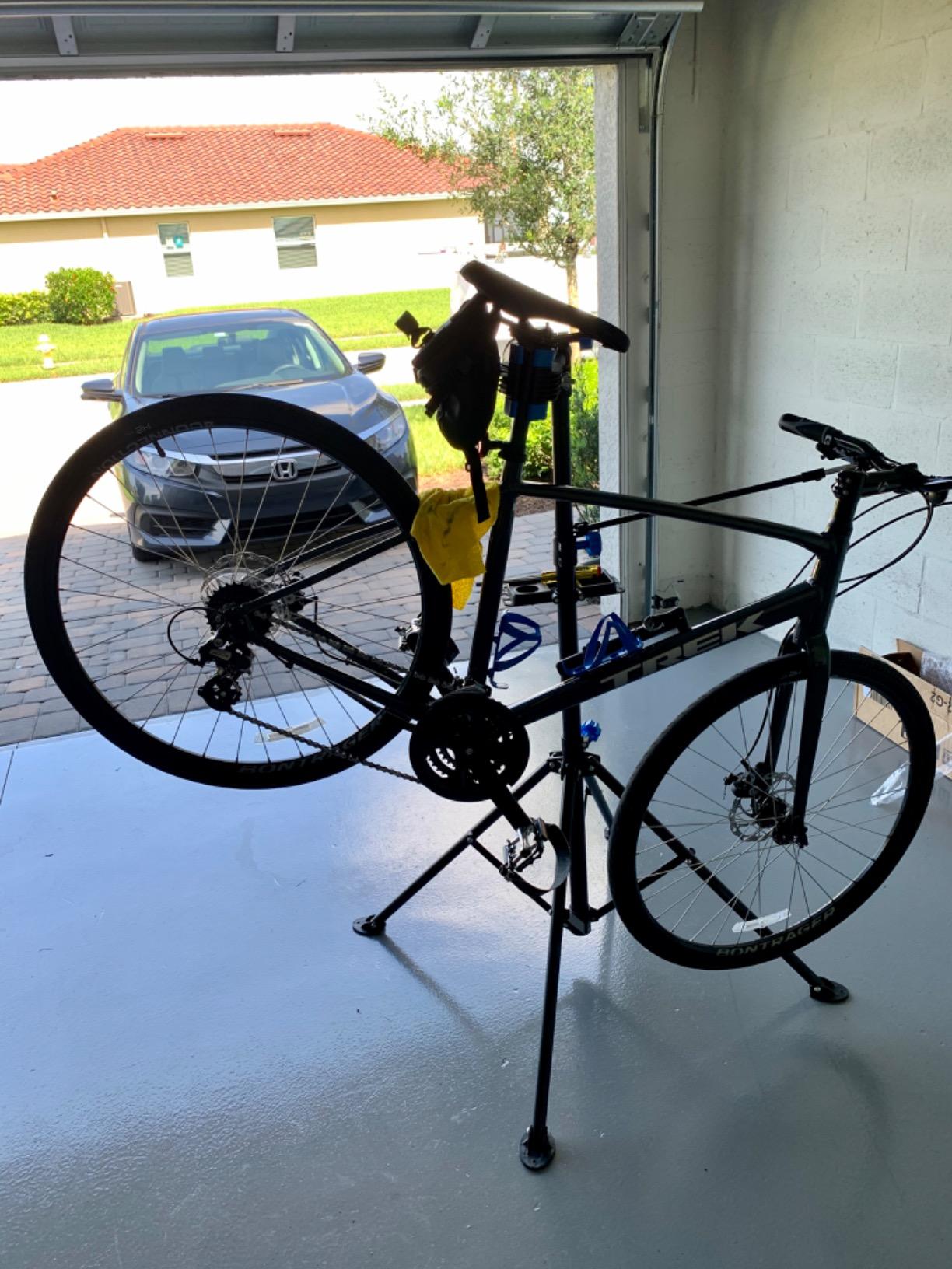 ZENY Adjustable Bike Repair Stand, Bicycle Maintenance Stand customer photo 1
