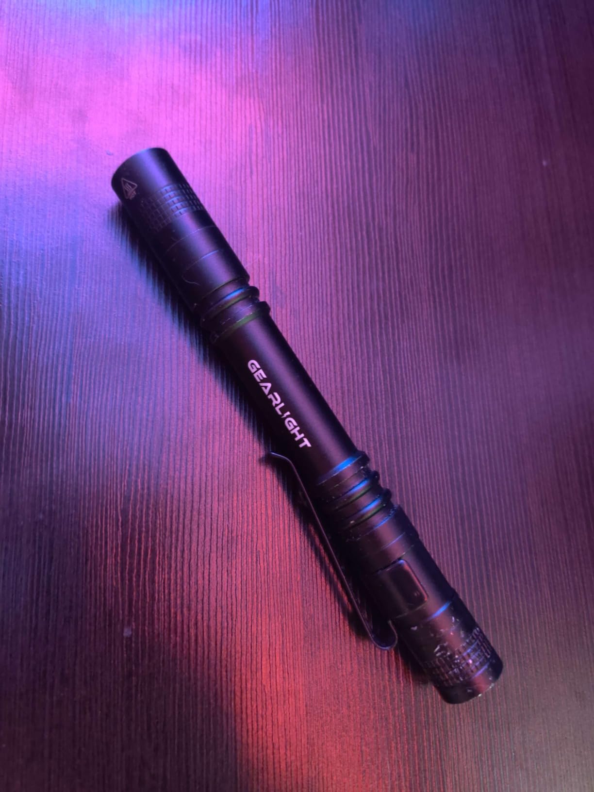 GearLight S100 LED Pocket Pen Light- 2 Small, Compact Flashlights with Clip for Tight Spaces, Police Inspection, Nurses & Medical Use - White Light - 2 Pack, (S100 Pen Light) customer photo 2