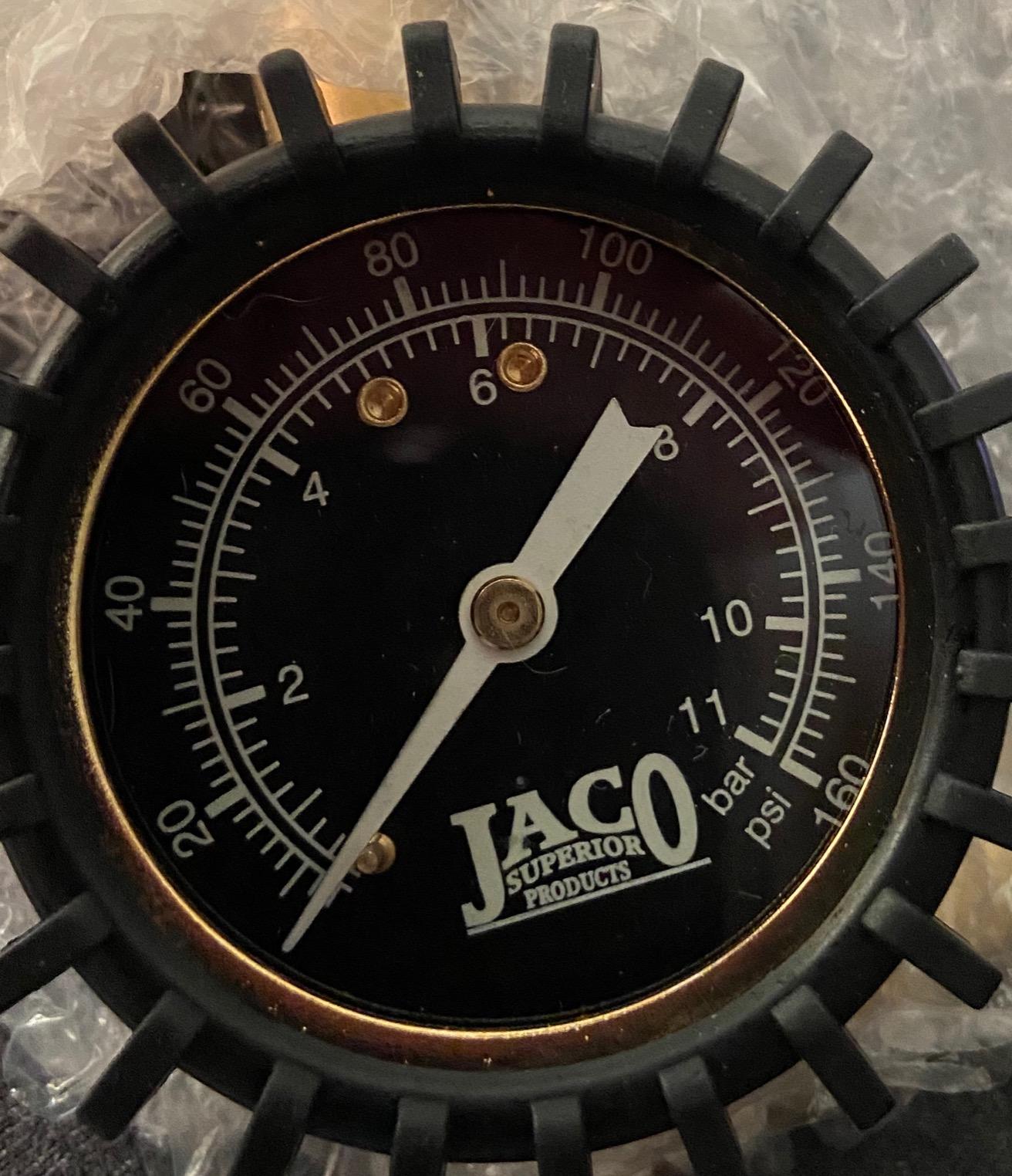 JACO BikePro Bike Tire Pressure Gauge - 160 PSI (Road Bike & BMX Series) | Presta + Schrader Air Chucks customer photo 2