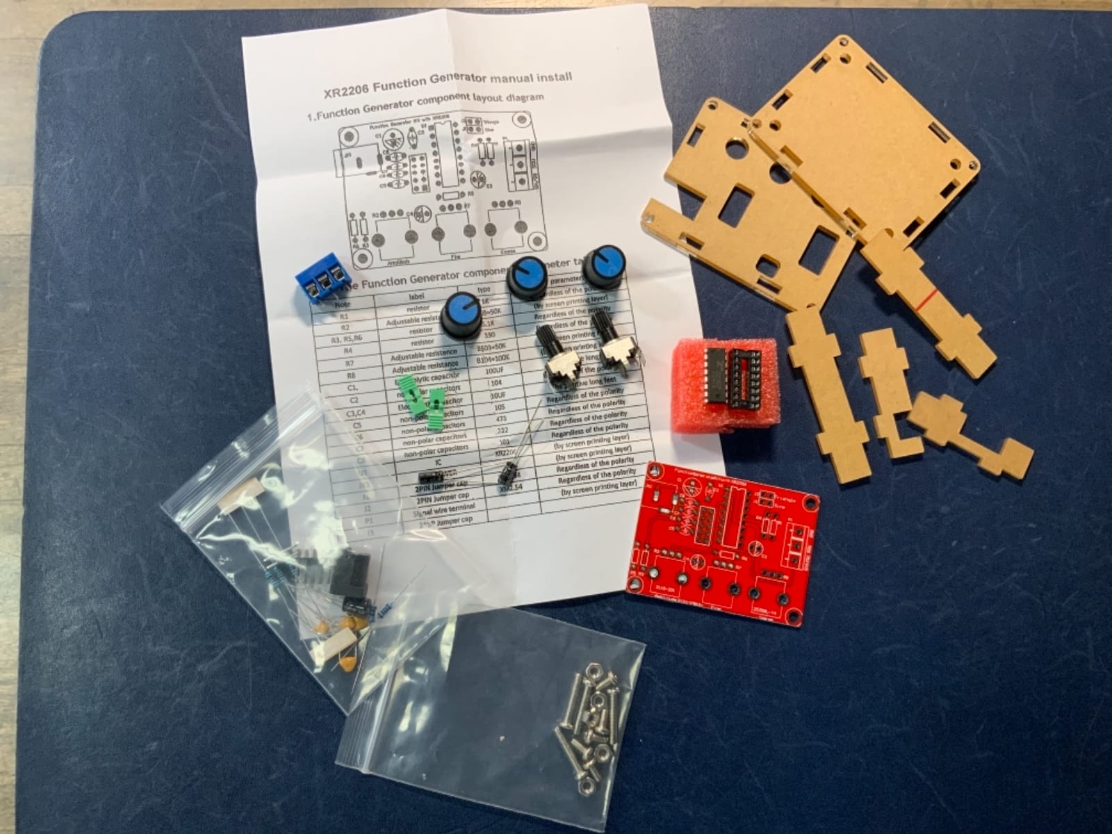 XR2206 High Precision Function Signal Generator DIY Kit customer photo 2