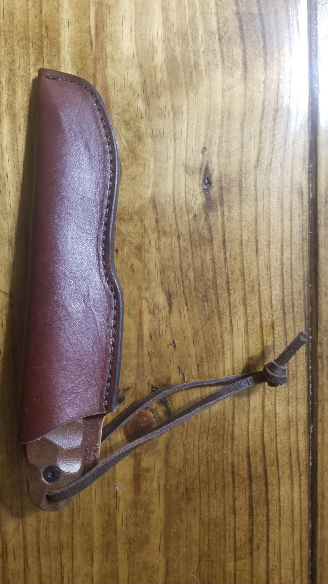 ESEE PR4 Fixed Blade Survival Knife –Field Tested, Durable and Reliable Bushcraft Knife with Dark Tan Sheath, Ideal for Survival, Outdoor Use, and EDC customer photo 1