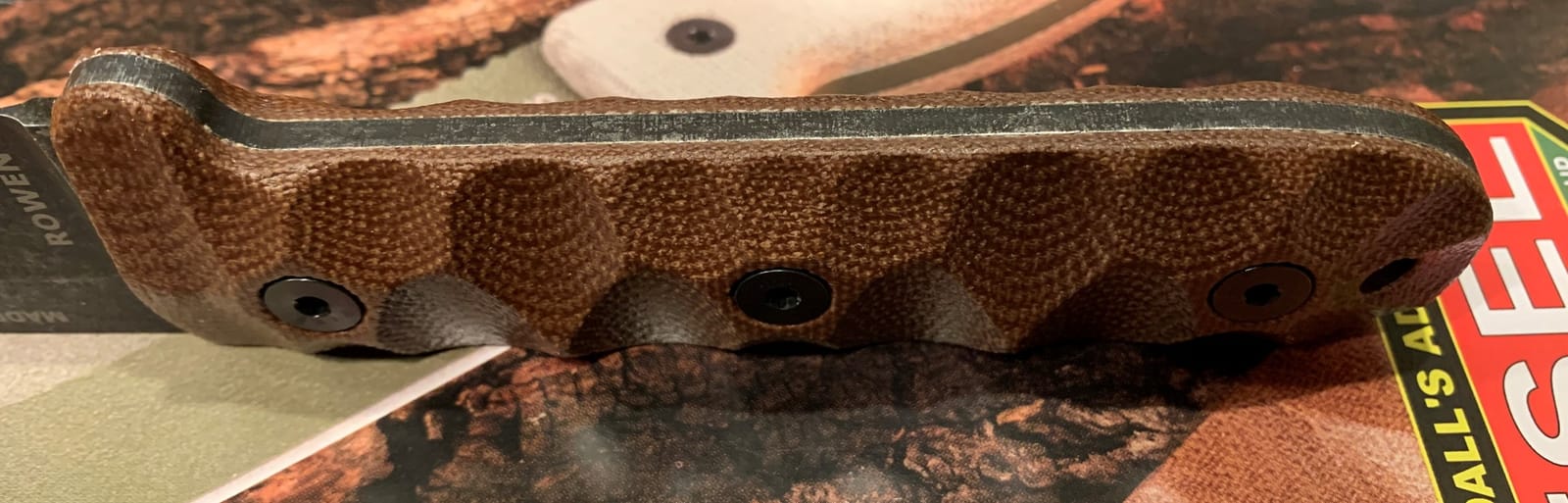 ESEE PR4 Fixed Blade Survival Knife –Field Tested, Durable and Reliable Bushcraft Knife with Dark Tan Sheath, Ideal for Survival, Outdoor Use, and EDC customer photo 2
