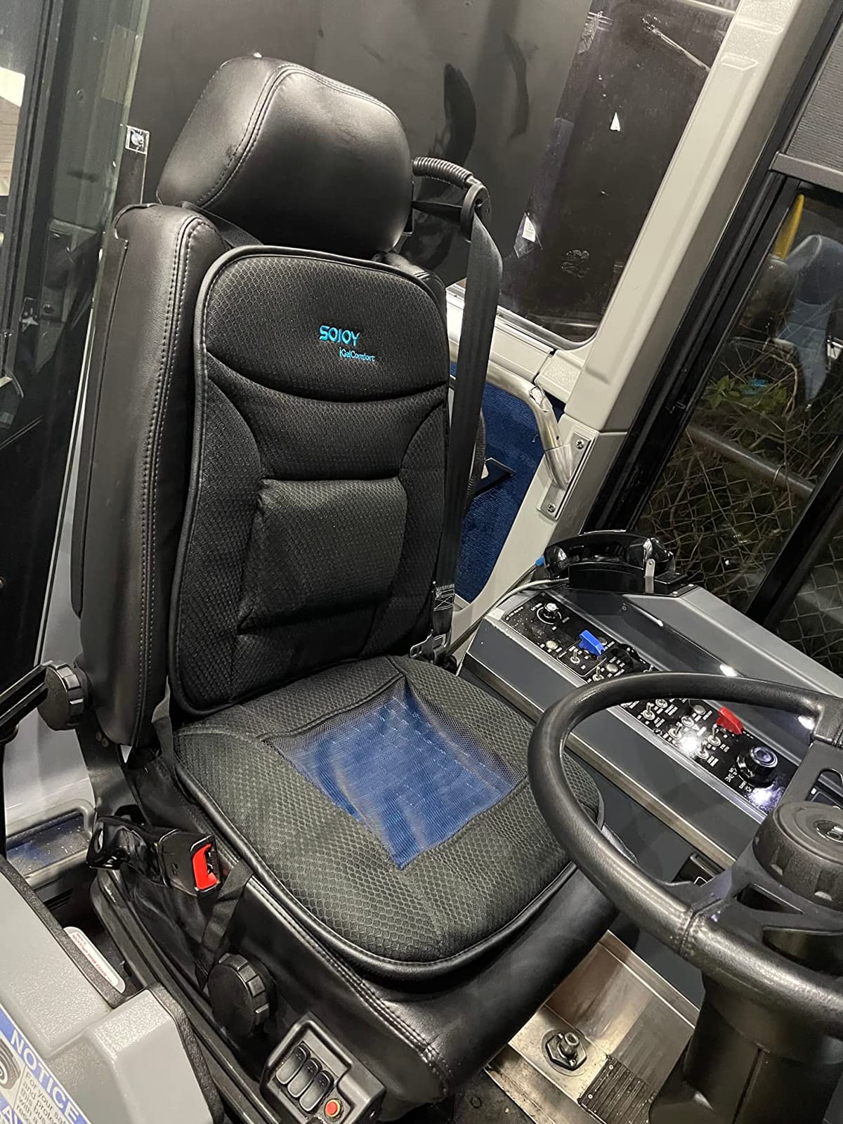 Sojoy Truck Seat Cushion – Gel Memory Foam Seat Pad with Lumbar & Back Support, for Office Chair, Car & Semi-Truck, Pain Relief & All-Day Comfort customer photo 1
