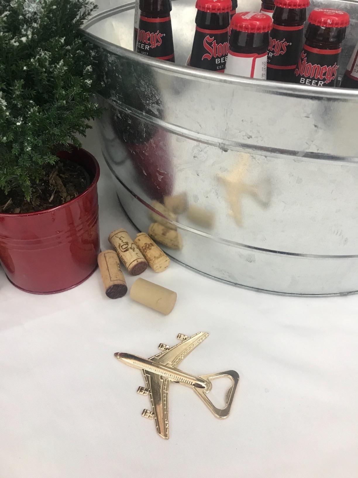 Airplane Bottle Opener in Gift Box, Gift for Pilot or Veteran, Party Favor customer photo 2