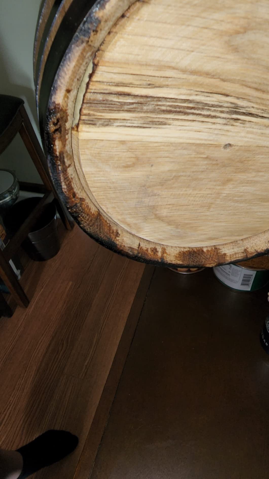 Personalized Custom Engraved American Premium Oak Aging Barrel for Whiskey, Beer, Wine, Bourbon, Tequila, Rum, Hot Sauce and More (1 Liter) customer photo 1