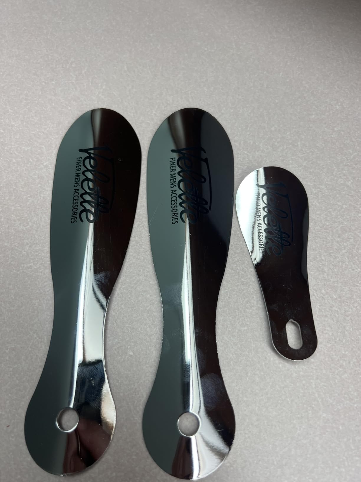 Velette Long Shoe Horn for Seniors - 2 Pack 16.5 Inch Metal Shoehorn customer photo 2