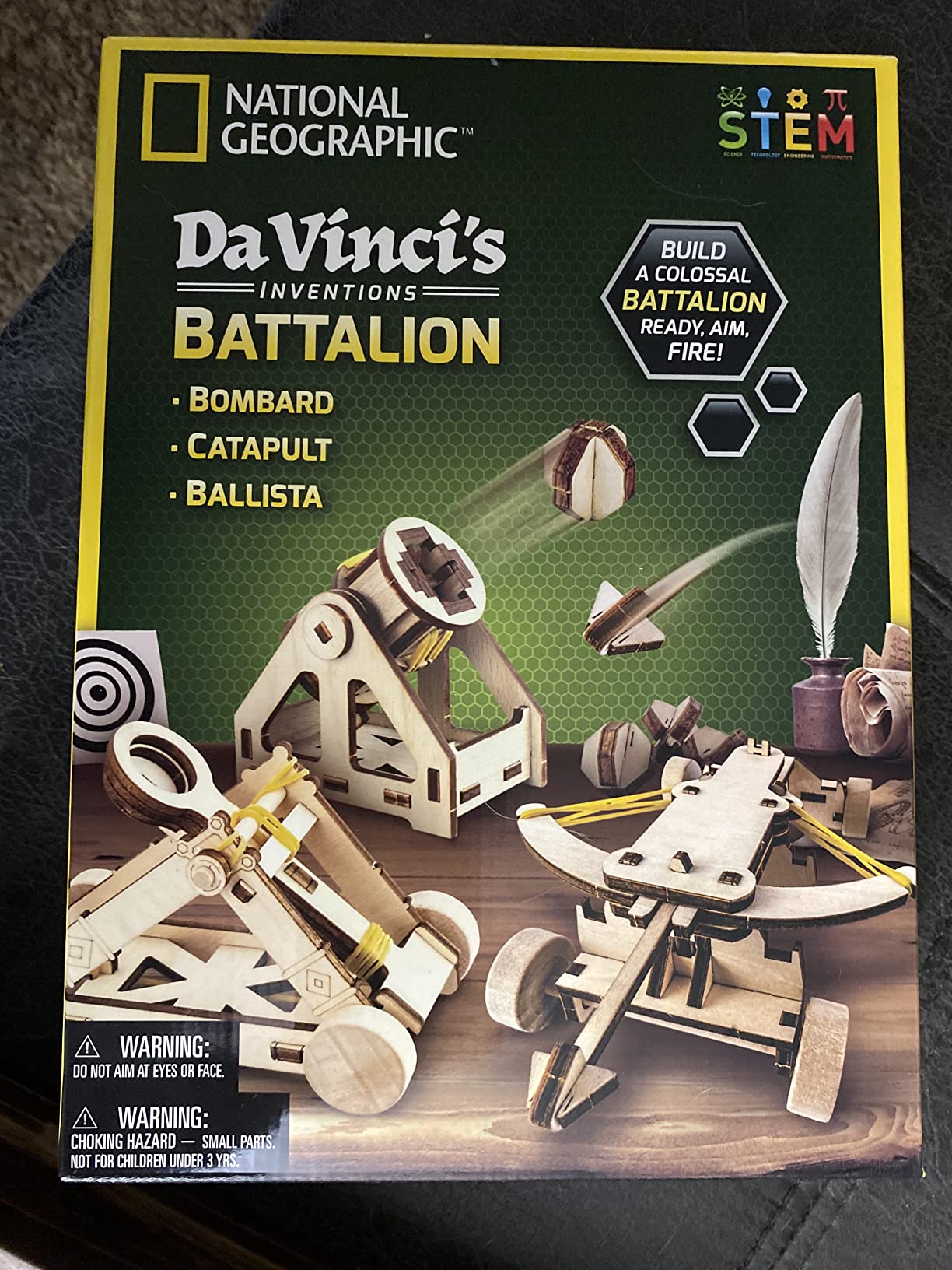 National Geographic Da Vinci Catapult Wood Building STEM Kit for Kids customer photo 1