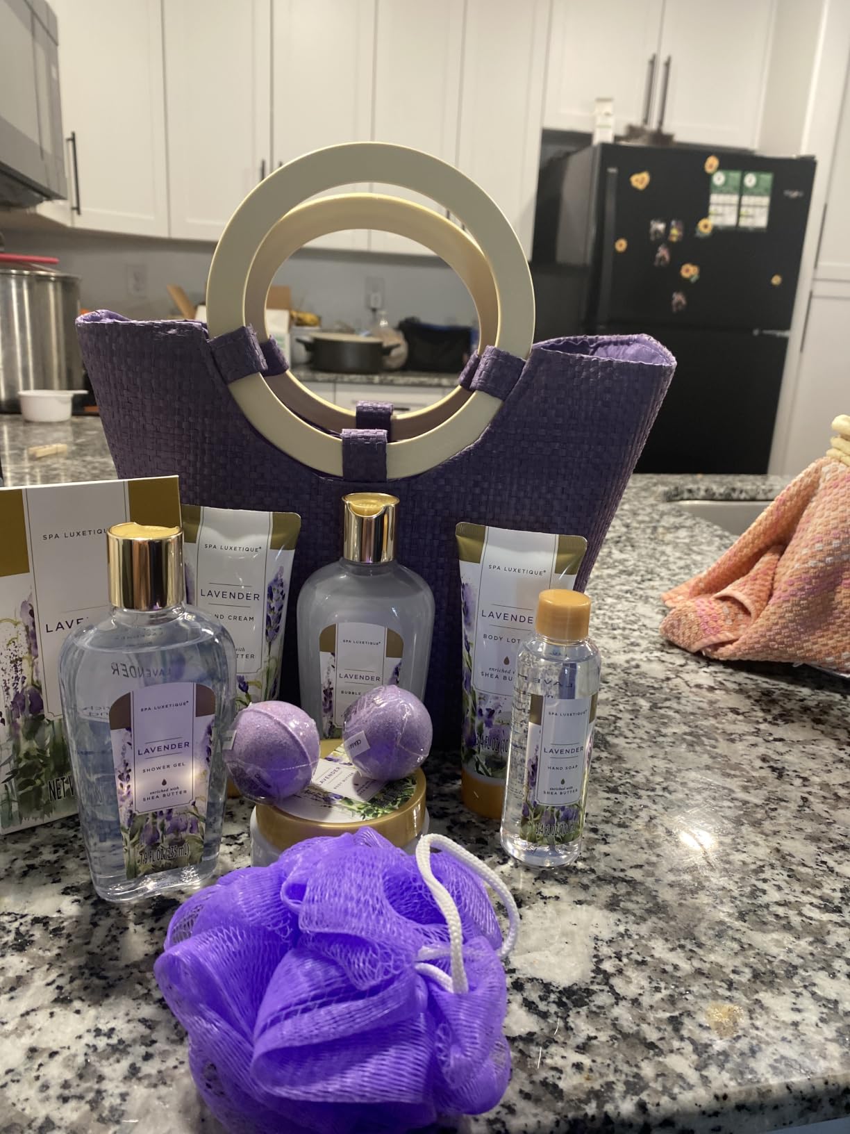 Spa Luxetique Lavender 10pc Gift Baskets Birthday Gifts for Women customer photo 1