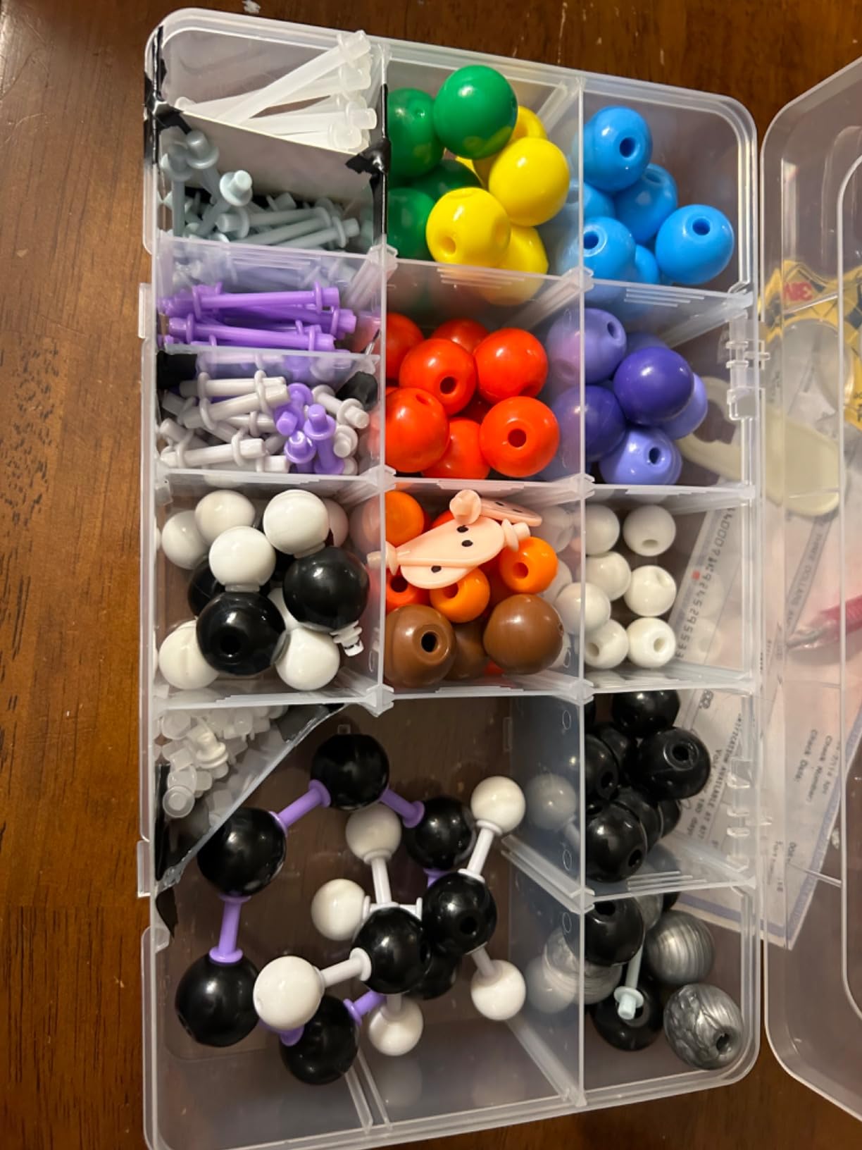 LINKTOR Chemistry Molecular Model Kit (444 Pieces), Student or Teacher Set for Organic and Inorganic Chemistry Learning, Motivate Enthusiasm for Learning and Raising Space Imagination, A Fullerene Set customer photo 1