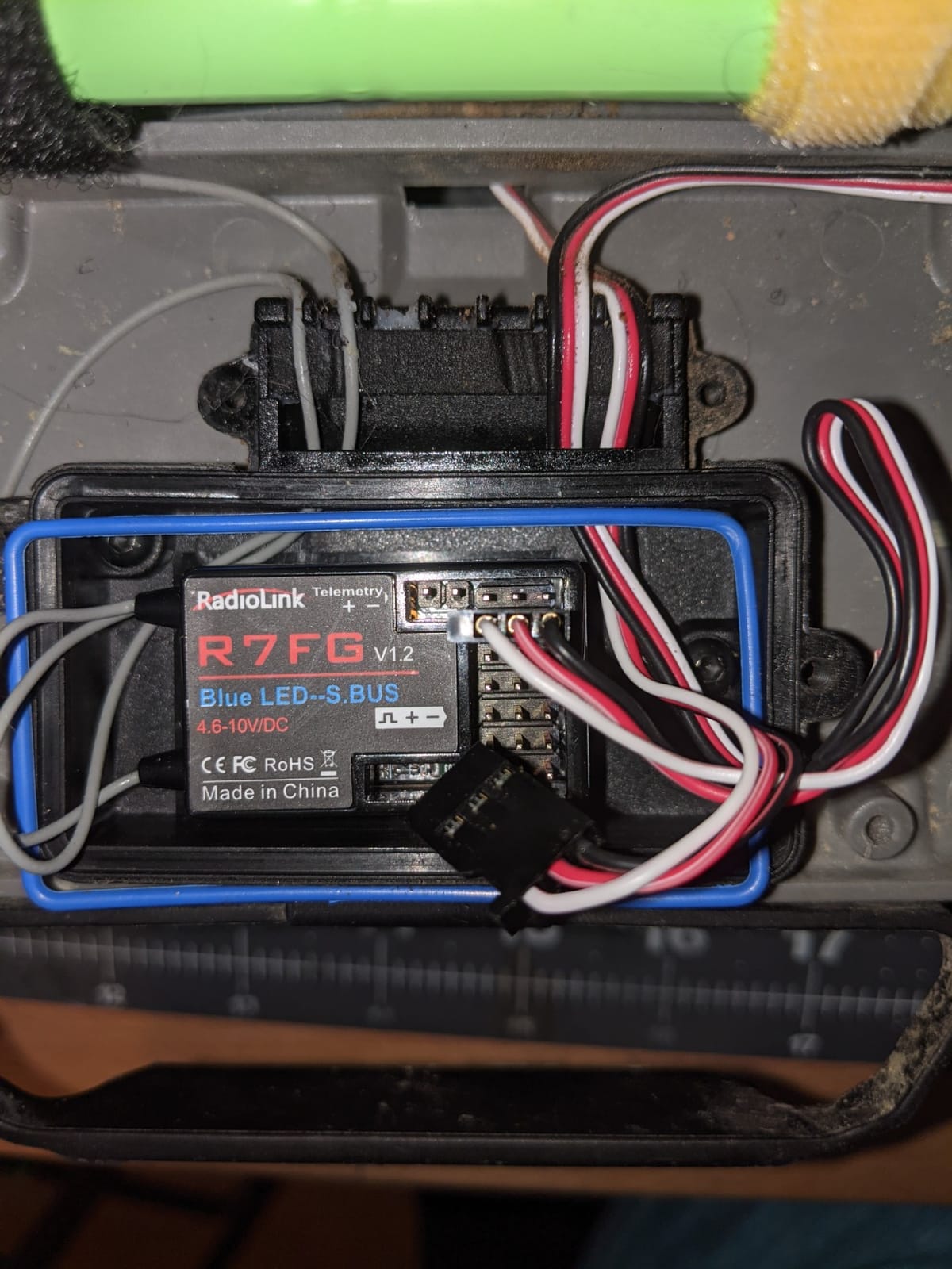 Radiolink RC6GS V3 7CH RC Transmitter R7FG Waterproof Receiver for RC Car customer photo 1
