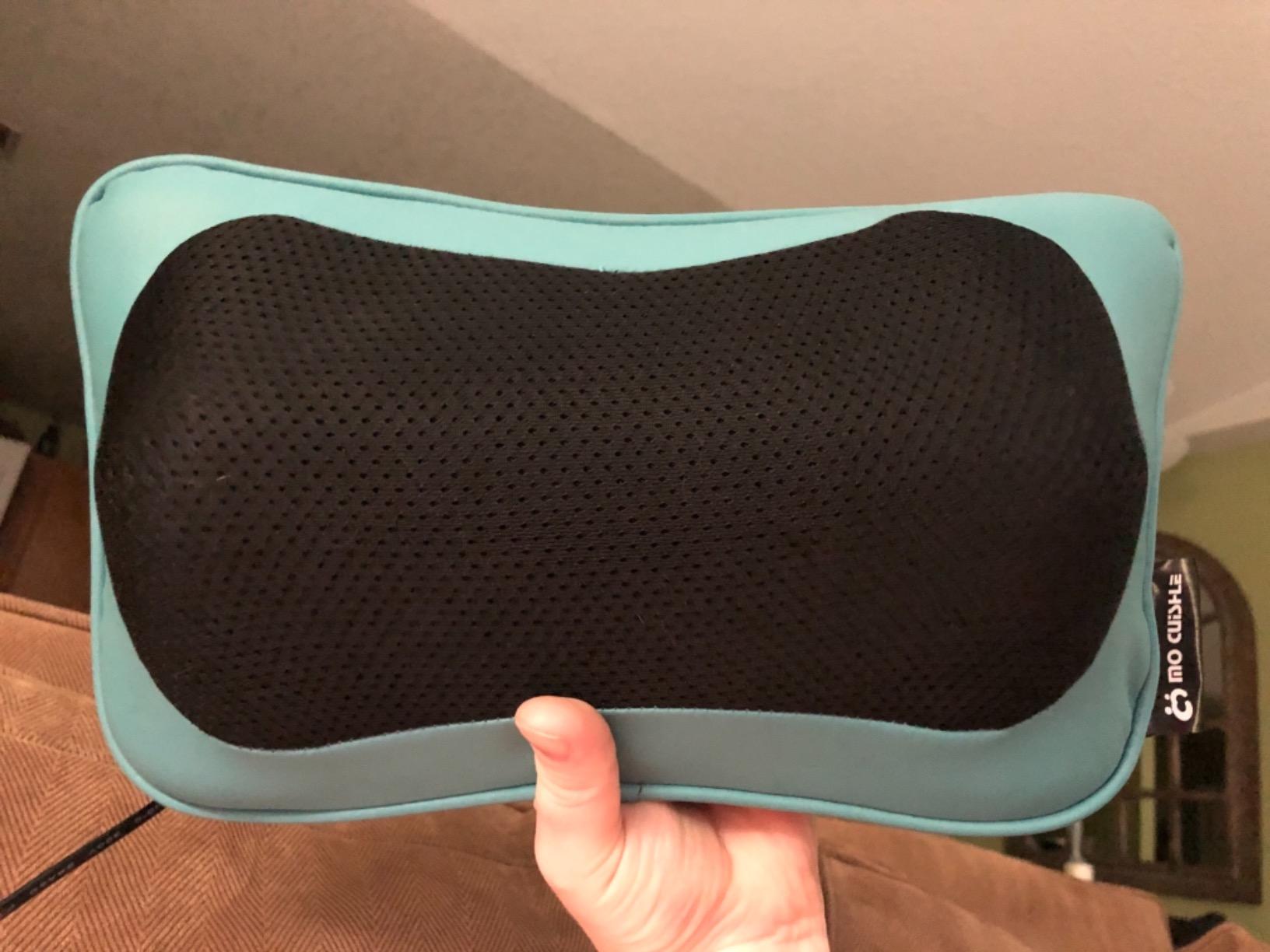 Mo Cuishle Shiatsu Back Massager with Heat – 3D Kneading Neck and Shoulder Massager for Back Pain Relief – Electric Massage Pillow for Home, Office & Car – Mother’s Day Gifts for Mom, Women, Men, Dad customer photo 2