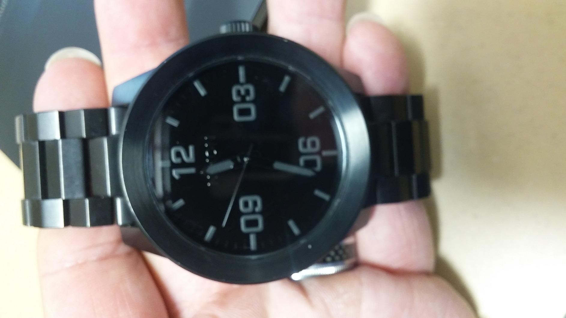 Nixon Corporal SS A346. 100m Water Resistant XL Men’s Watch (48mm Watch Face. 24mm Stainless Steel Band) customer photo 2