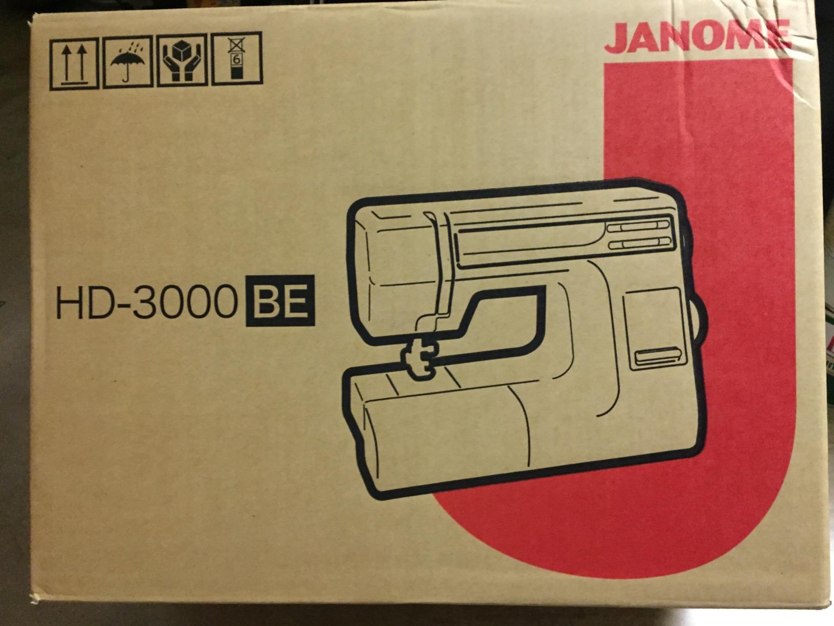 Janome Heavy Duty HD-3000 Black Edition Sewing Machine with Bonus 6 Piece Quilting Kit customer photo 2