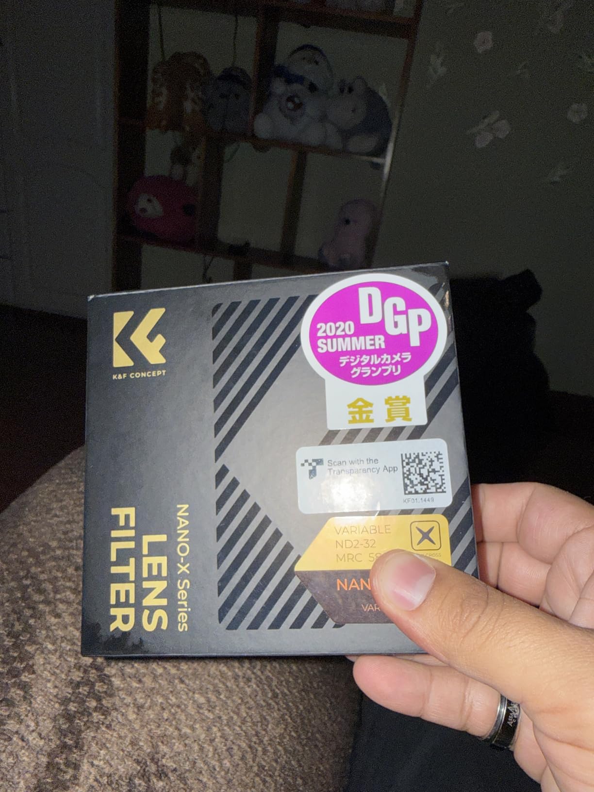 K&F CONCEPT 67mm Variable ND Filter ND2-ND32 (1-5 Stops) No X Cross customer photo 1