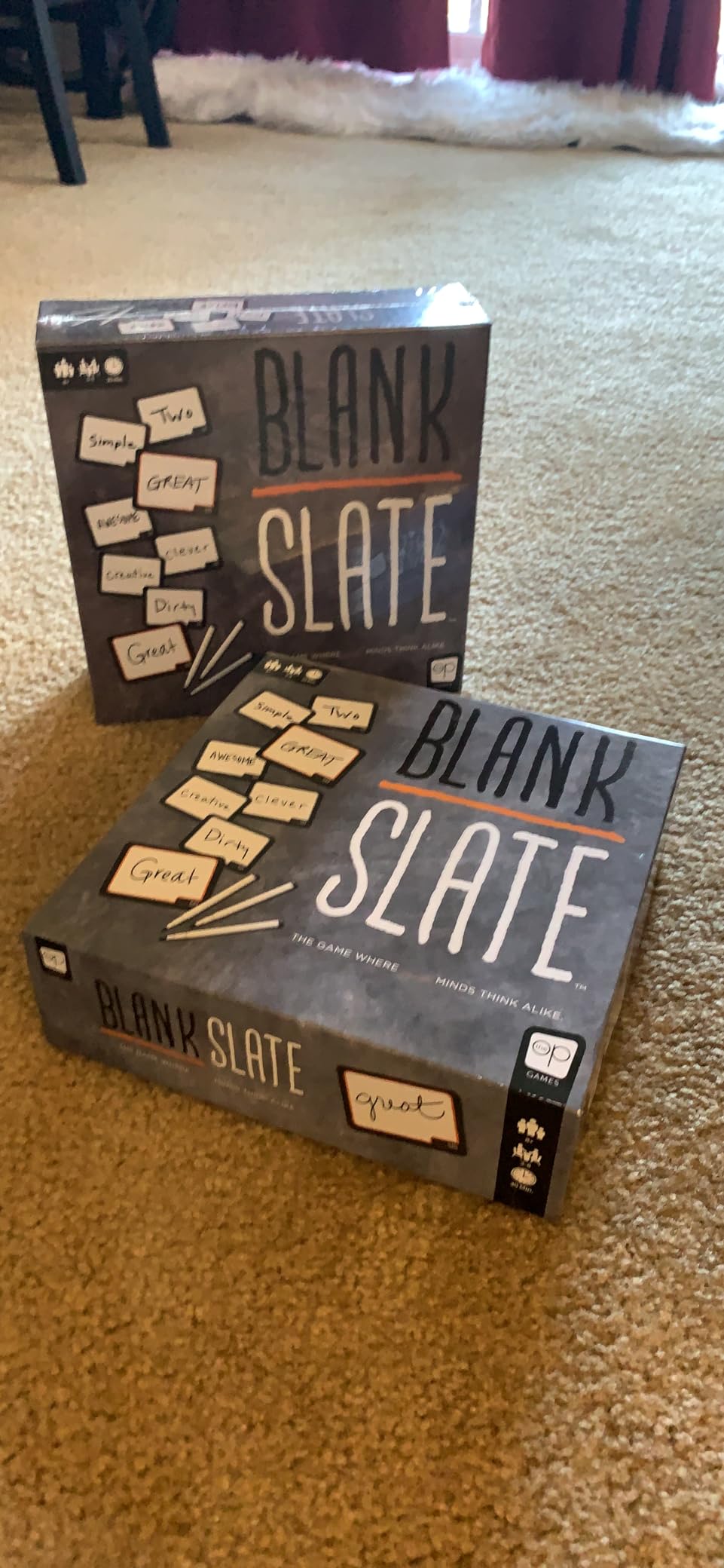 Blank Slate Board Game, A Party Game of Addicting Predictions customer photo 1