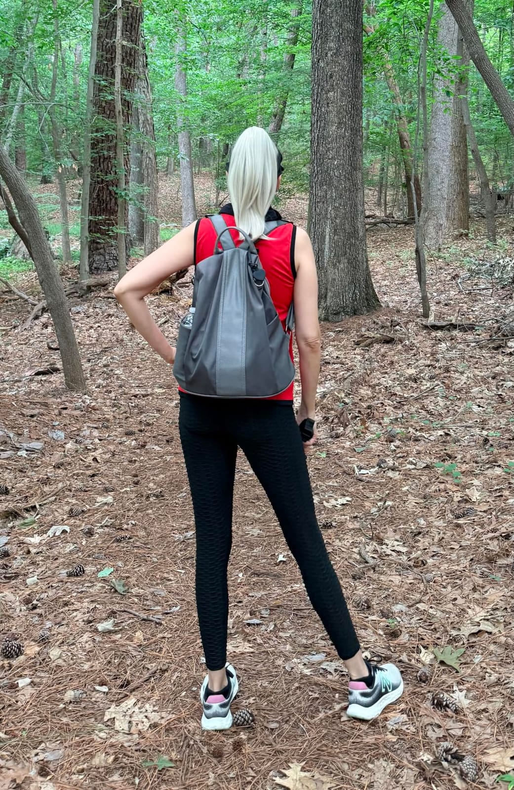 PINCNEL Women Backpack Purse Waterproof Nylon Anti-theft Rucksack Lightweight Shoulder Bag customer photo 1