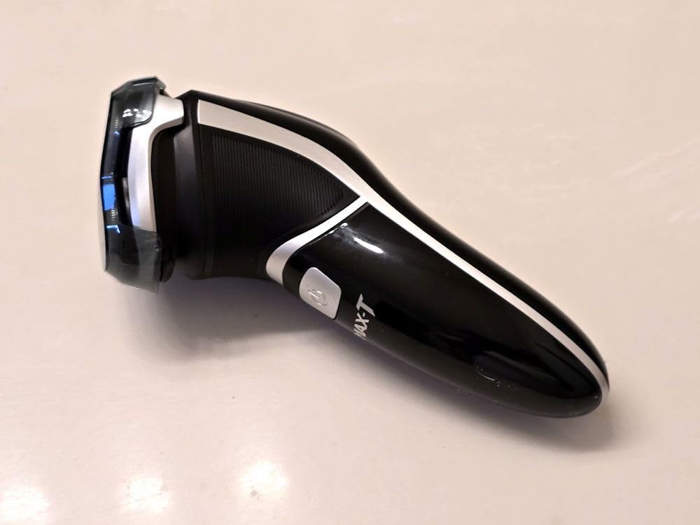 Men's Electric Shaver - MAX-T Corded and Cordless Rechargeable 3D Rotary Shaver Razor for Men with Pop-up Sideburn Trimmer Wet and Dry, IPX7 Waterproof, Plug & Play customer photo 2
