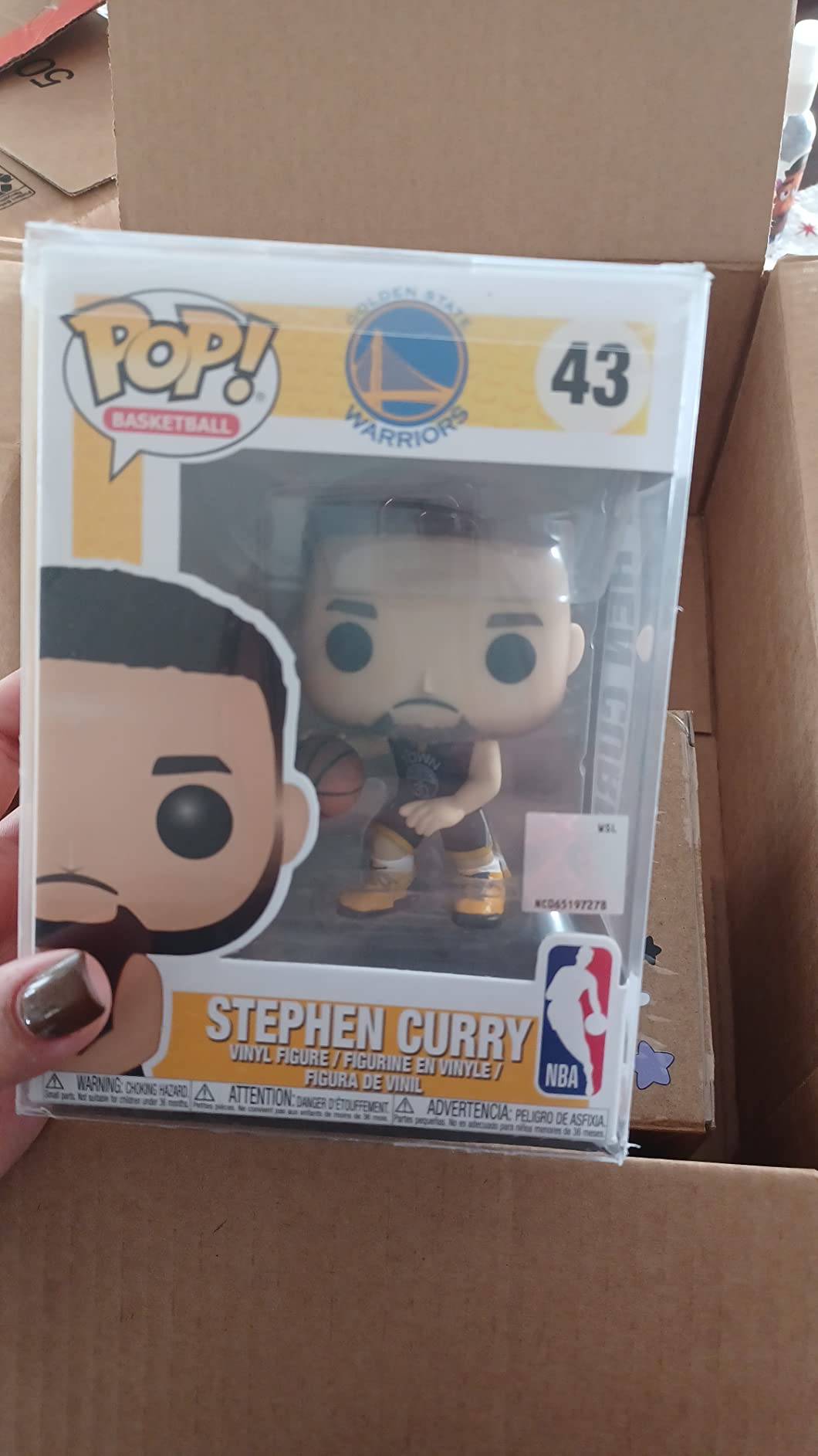 Funko POP! NBA: Stephen Curry customer photo 1