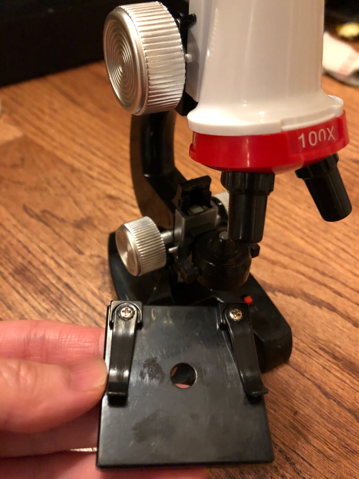 Little World Kids Microscope with LED Light - 100X/400X/1200X Magnification customer photo 2