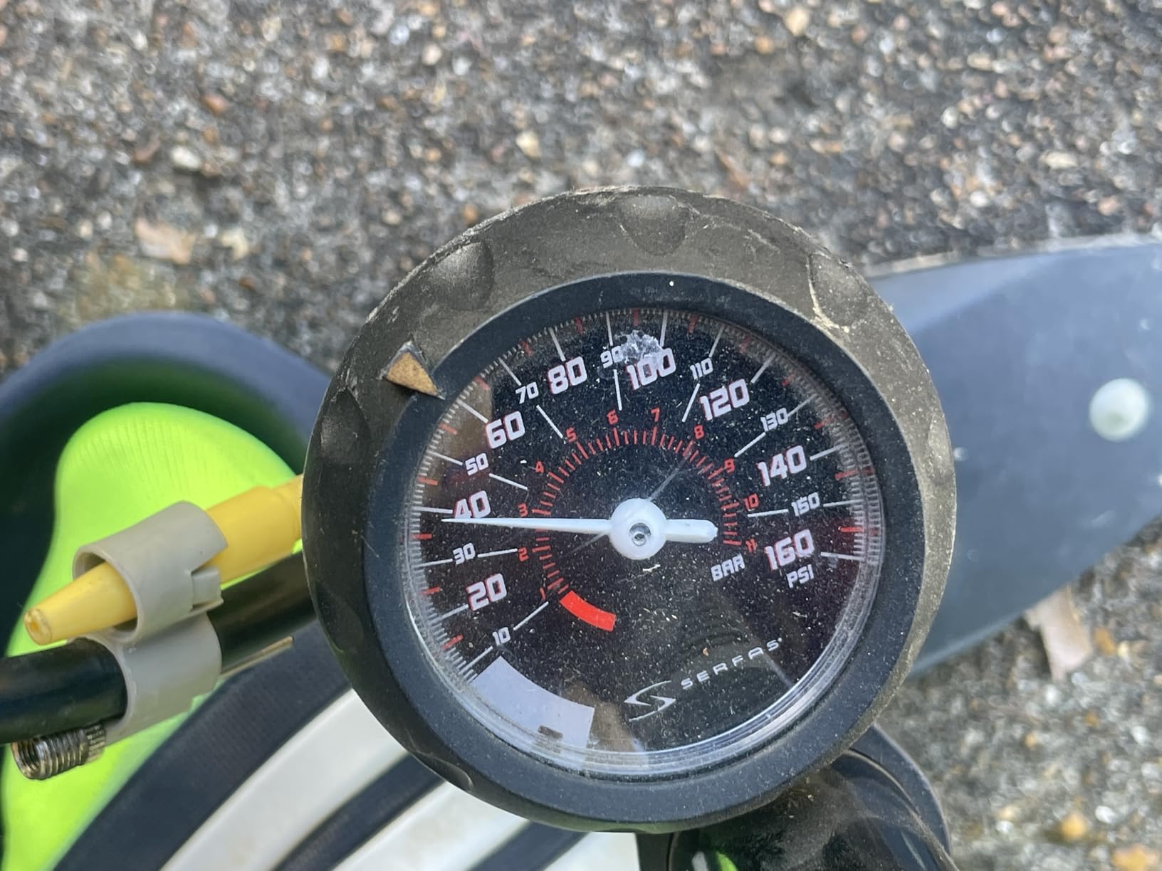Presta Valve Air Chuck, Digital Bike Tire Inflator Gauge for Air Compressor customer photo 1