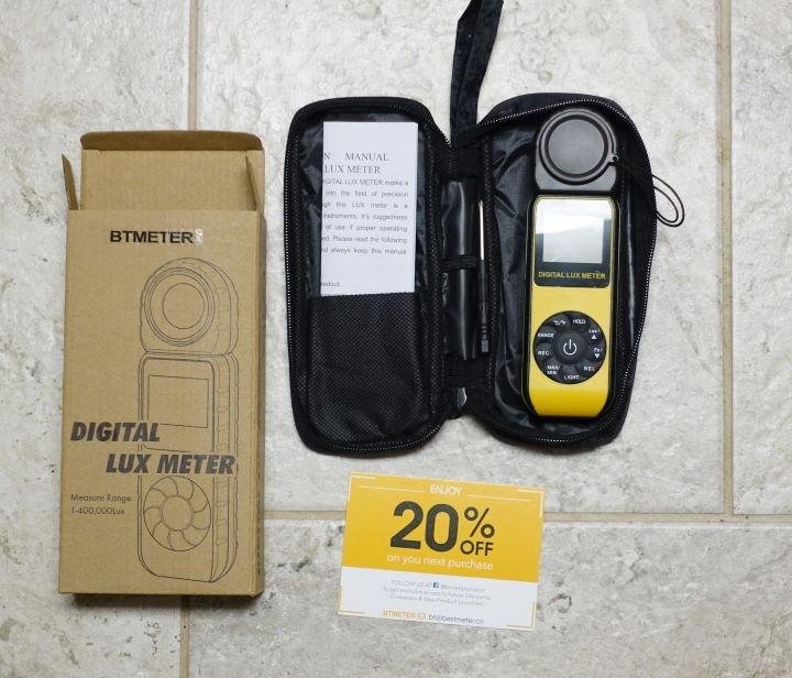 BTMETER BT-881D Digital Illuminance Light Meter with 270º Rotated Sensor customer photo 2