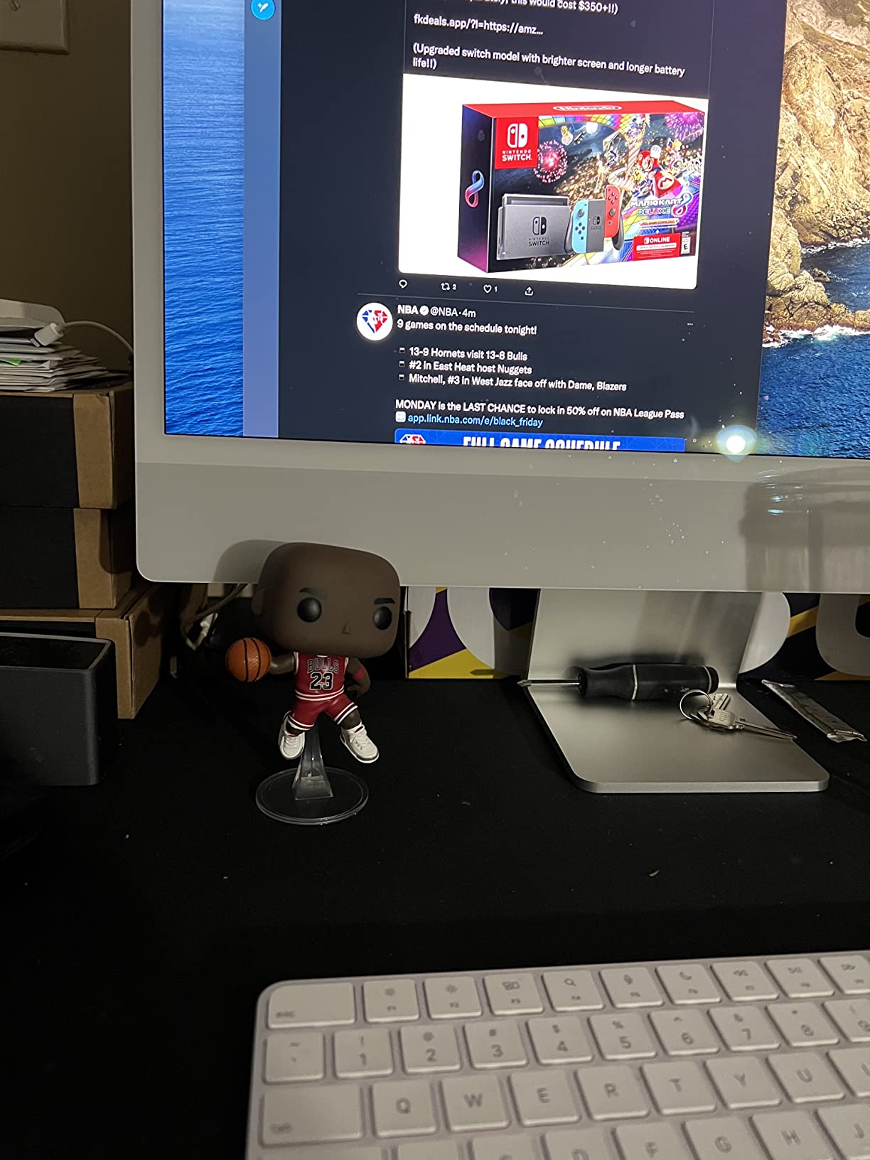 Funko POP! NBA: Chicago Bulls - Michael Jordan customer photo 2