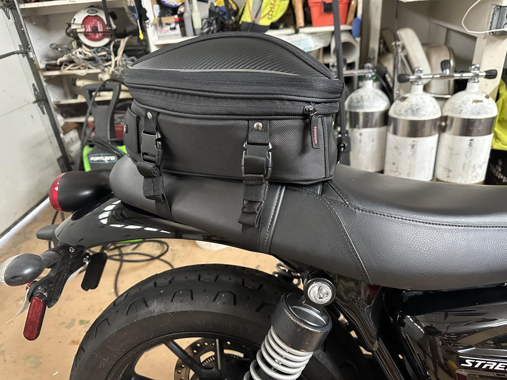 Nelson Rigg CL-1060-S2 Black Commuter Sport Motorcycle Tail Bag customer photo 2