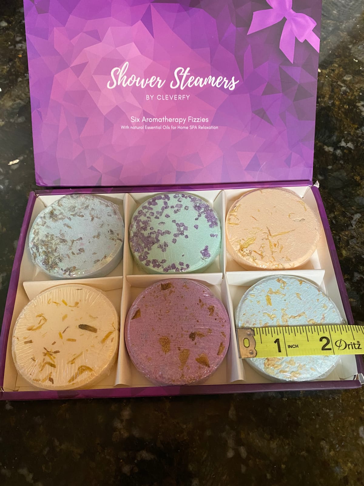 Cleverfy Shower Steamers Aromatherapy Gifts for Women and Men, 6 Tablets customer photo 1