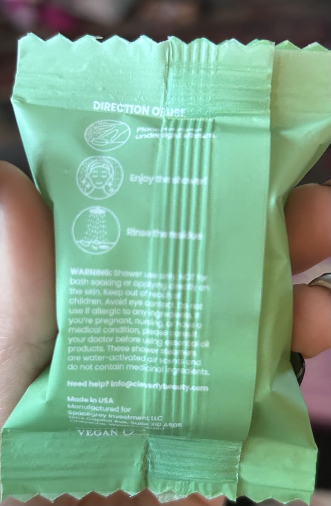 Cleverfy Shower Steamers Aromatherapy Gifts for Women and Men, 6 Tablets customer photo 2