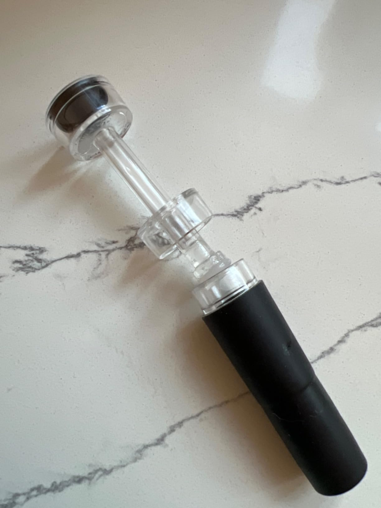 Air Pressure Pump Bottle Opener With Foil Cutter,Aerator Pourer,Vacuum Stopper(4PCS),Simple Cork Remover,Efficient Corkscrew Bottle Opener,Great For Wine Lovers,Perfect Wine Gift. customer photo 1