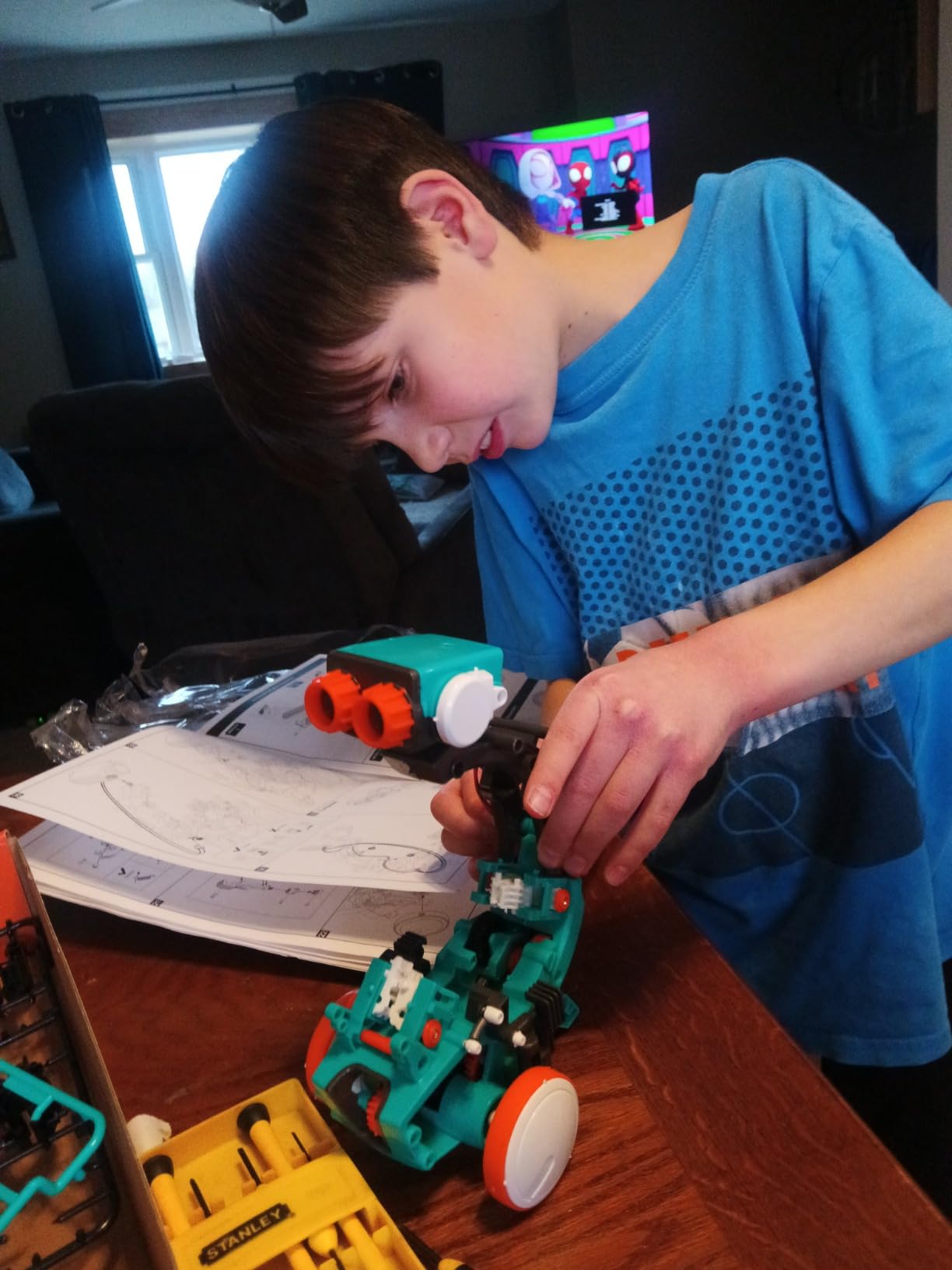 TEACH TECH Mech-5 STEM Coding Robot Building Kit for Kids Ages 10+ customer photo 2