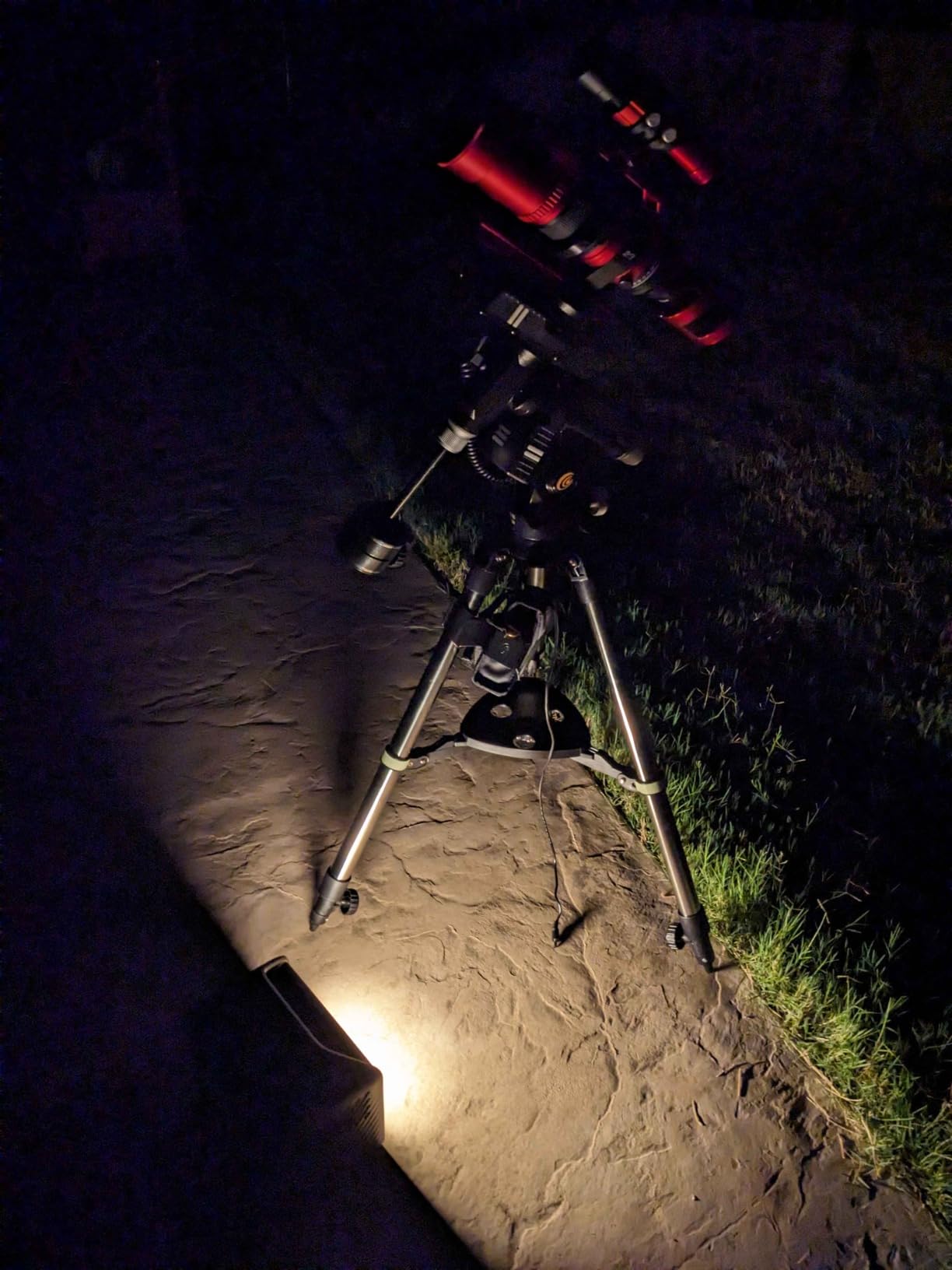 iEXOS-100-2 PMC-Eight Equatorial Tracker System Tripod and Mount for Astrophotography customer photo 1