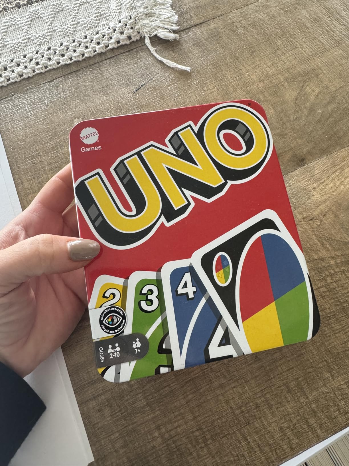 Mattel Games UNO Card Game, Ages 7+, 2-10 Players customer photo 2