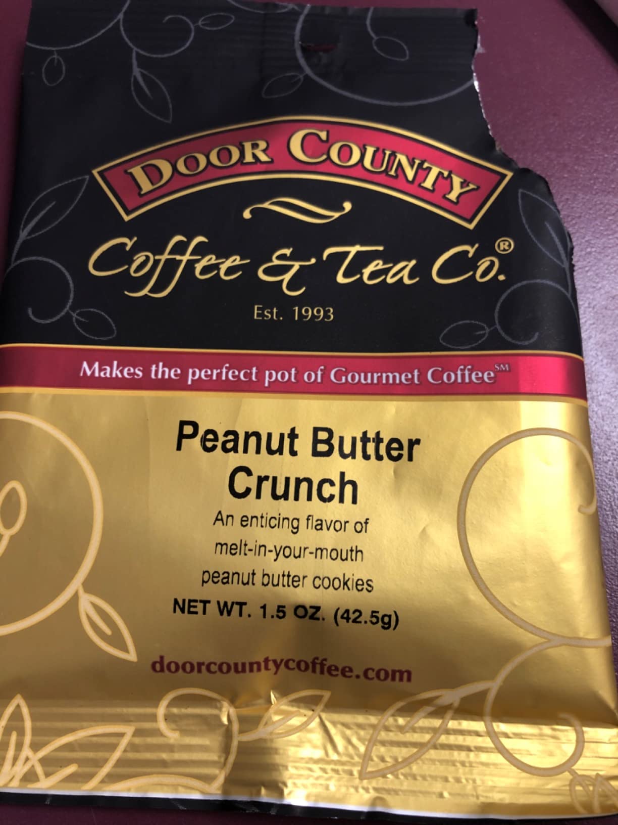 Door County Coffee Gourmet Flavored Sampler Pack, Ten 1.5 oz Bags customer photo 1