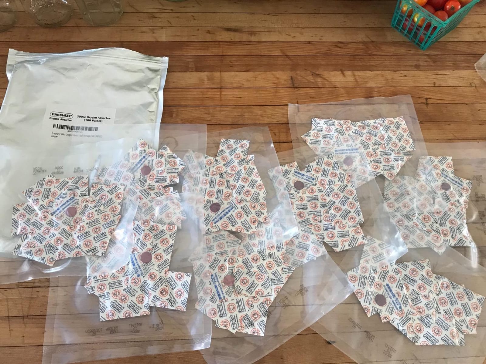 FreshUS 300cc Oxygen Absorber(10 individual pack of 10 Packets, Total 100 Packets) - Long Term Food Storage (100, 300 CC) customer photo 2