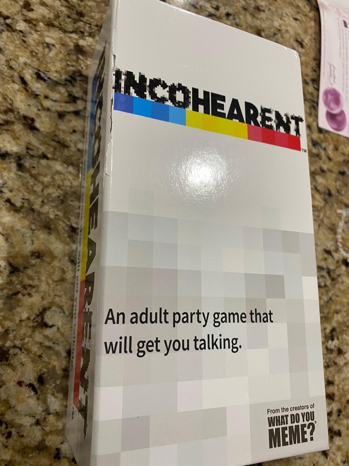 Incohearent, The Guess the Gibberish Party Game by Relatable customer photo 2