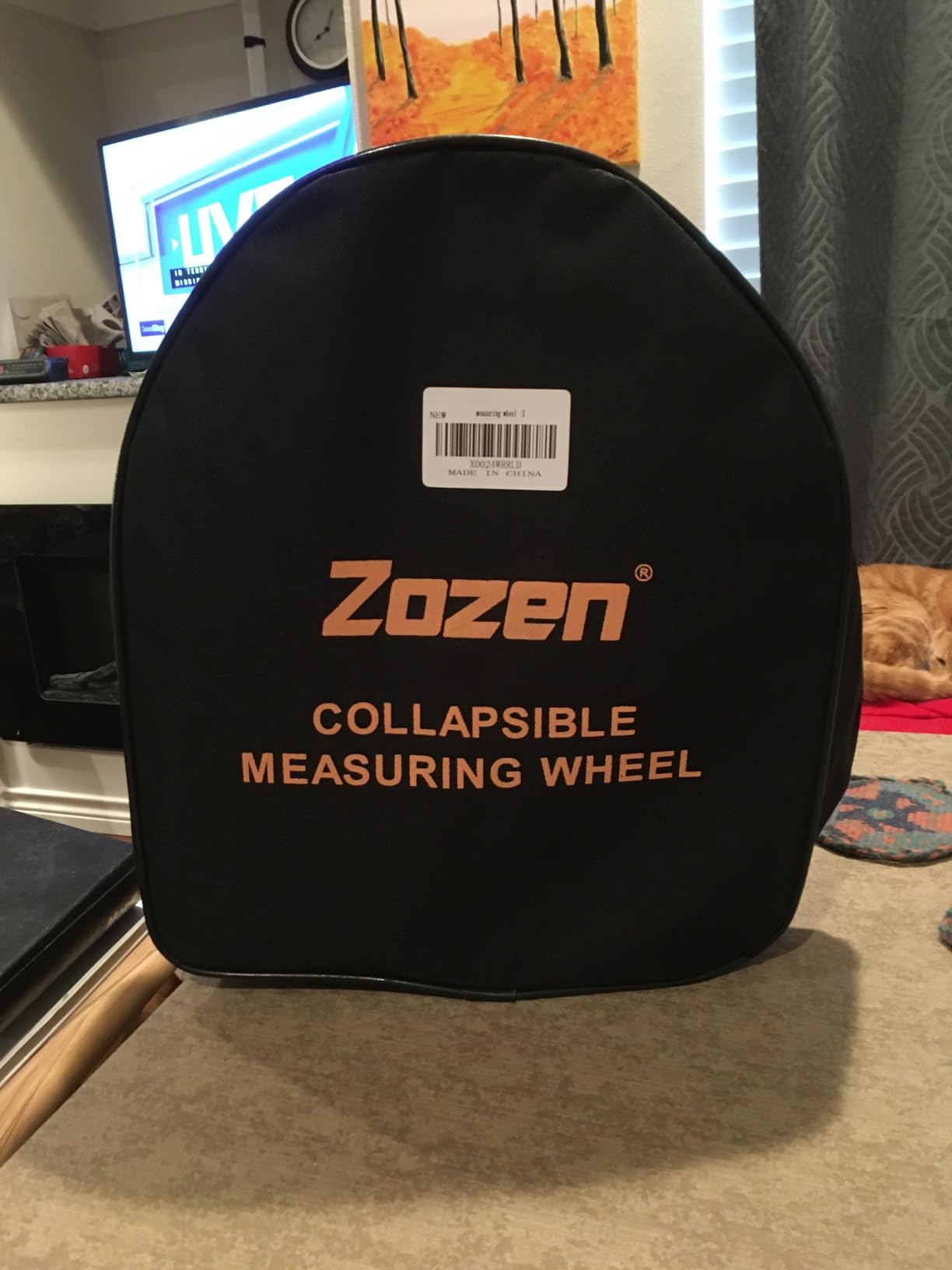 Zozen Measuring Wheel in Feet and Inches, Double Collapsible, Mechanical customer photo 2