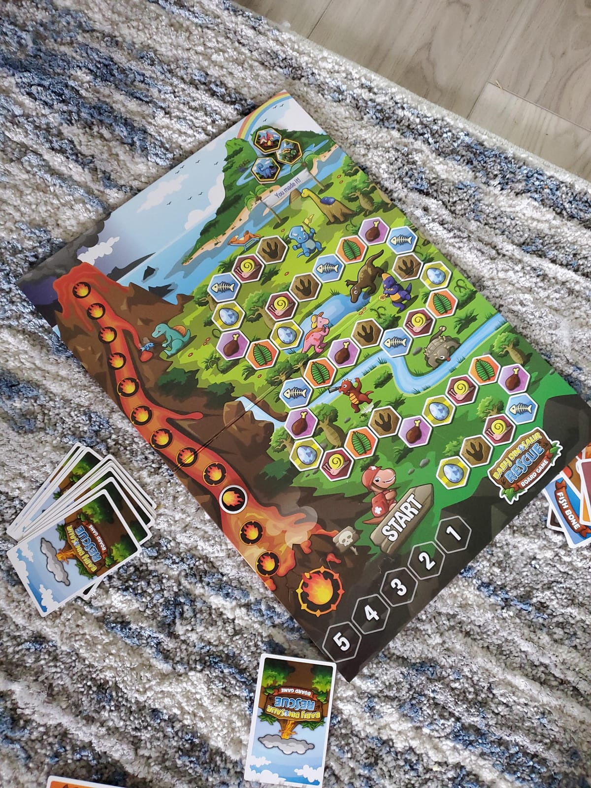 Baby Dinosaur Rescue Cooperative Board Game for Kids Ages 4+, Family Fun customer photo 2