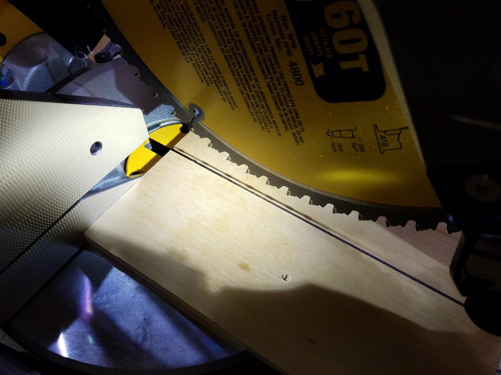DEWALT Miter Saw, 12-Inch, Double Bevel, Compound, XPS Cutline, 15-Amp (DWS716XPS) customer photo 2