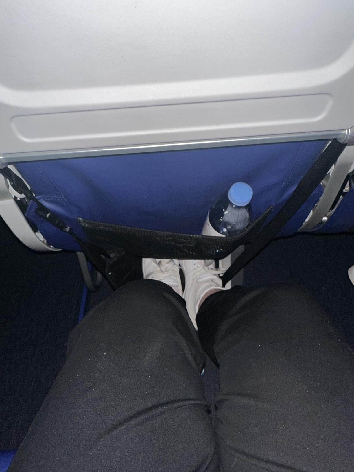 BASIC CONCEPTS Airplane Foot Hammock for Plane Travel Essentials - Airplane Travel Essentials, Long Flight Foot Rest - Plane Gadgets customer photo 2