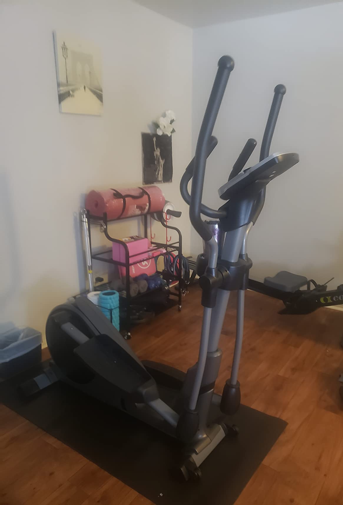 Sunny Health & Fitness Heavy Duty Elliptical Machine with Full Body Workout customer photo 2