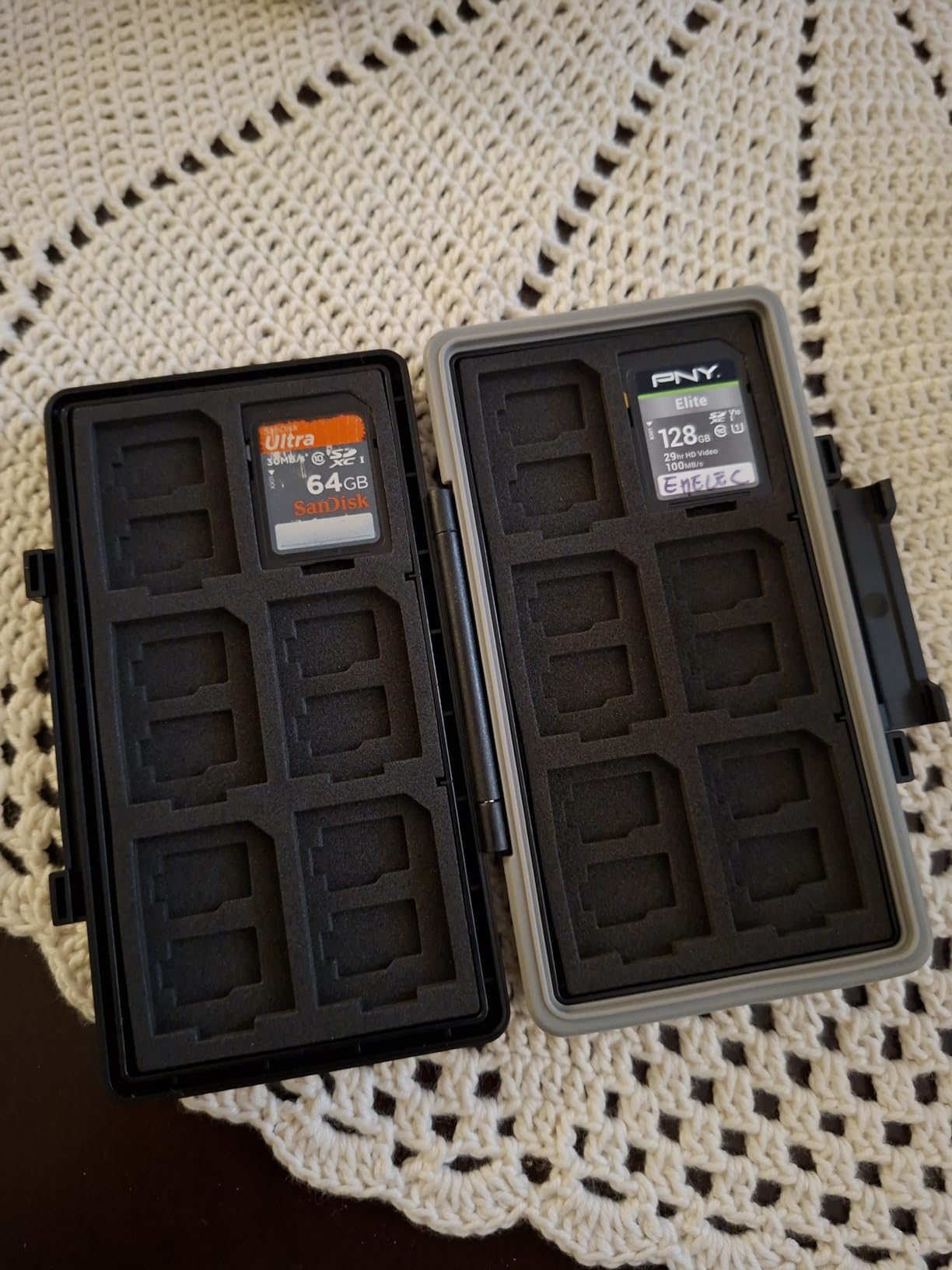 36 Slots Memory Card Case Water-Resistant Anti-Shock Memory Card Wallet for 24 Micro SD SDXC SDHC TF Cards and 12 SD SDXC SDHC Cards customer photo 1