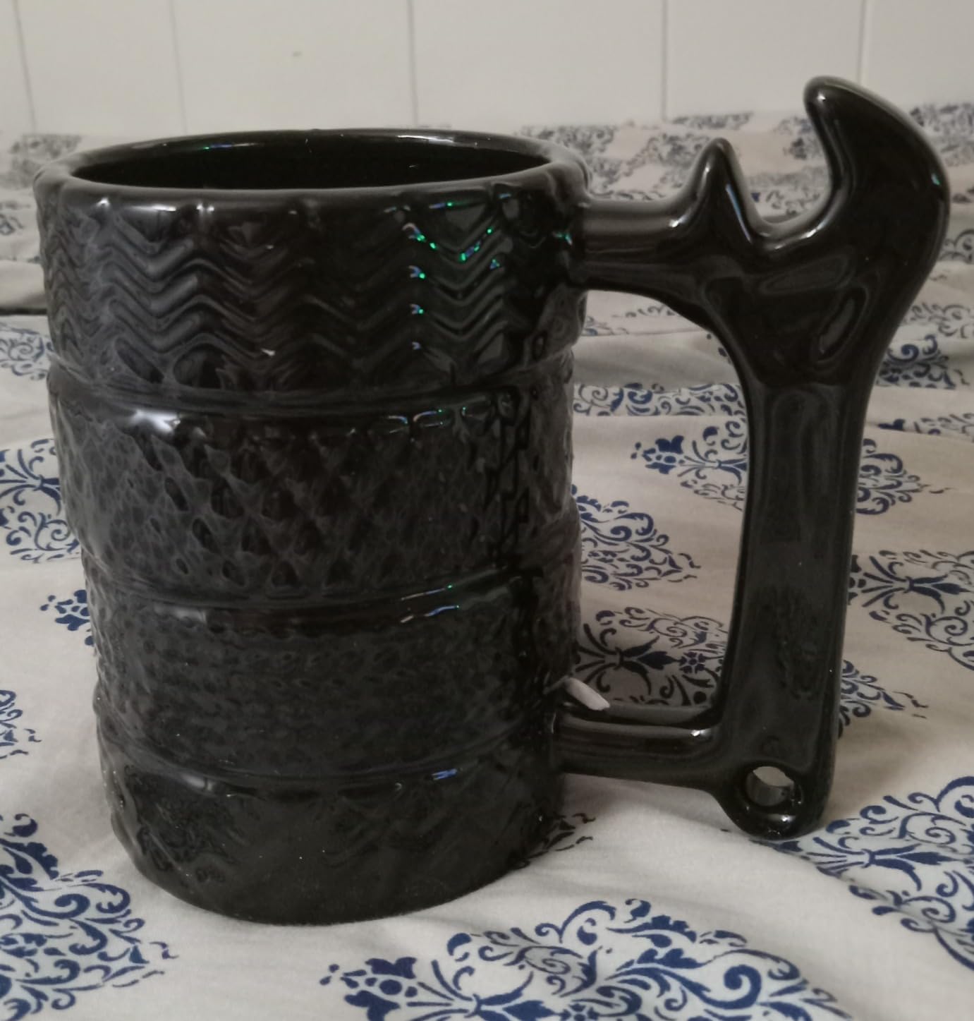 Tire Coffee Tea Mug Gift for Car Lovers Mechanics Car Enthusiasts Gifts for Man Birthday Gift customer photo 1