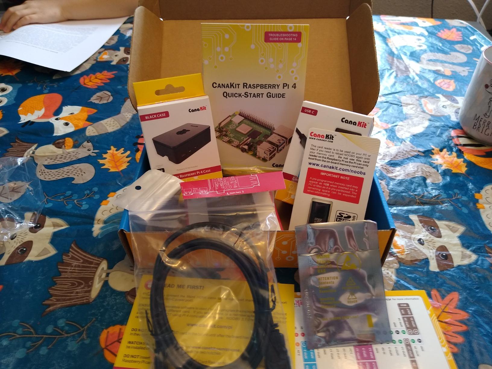 CanaKit Raspberry Pi 4 4GB Starter PRO Kit - 4GB RAM customer photo 2