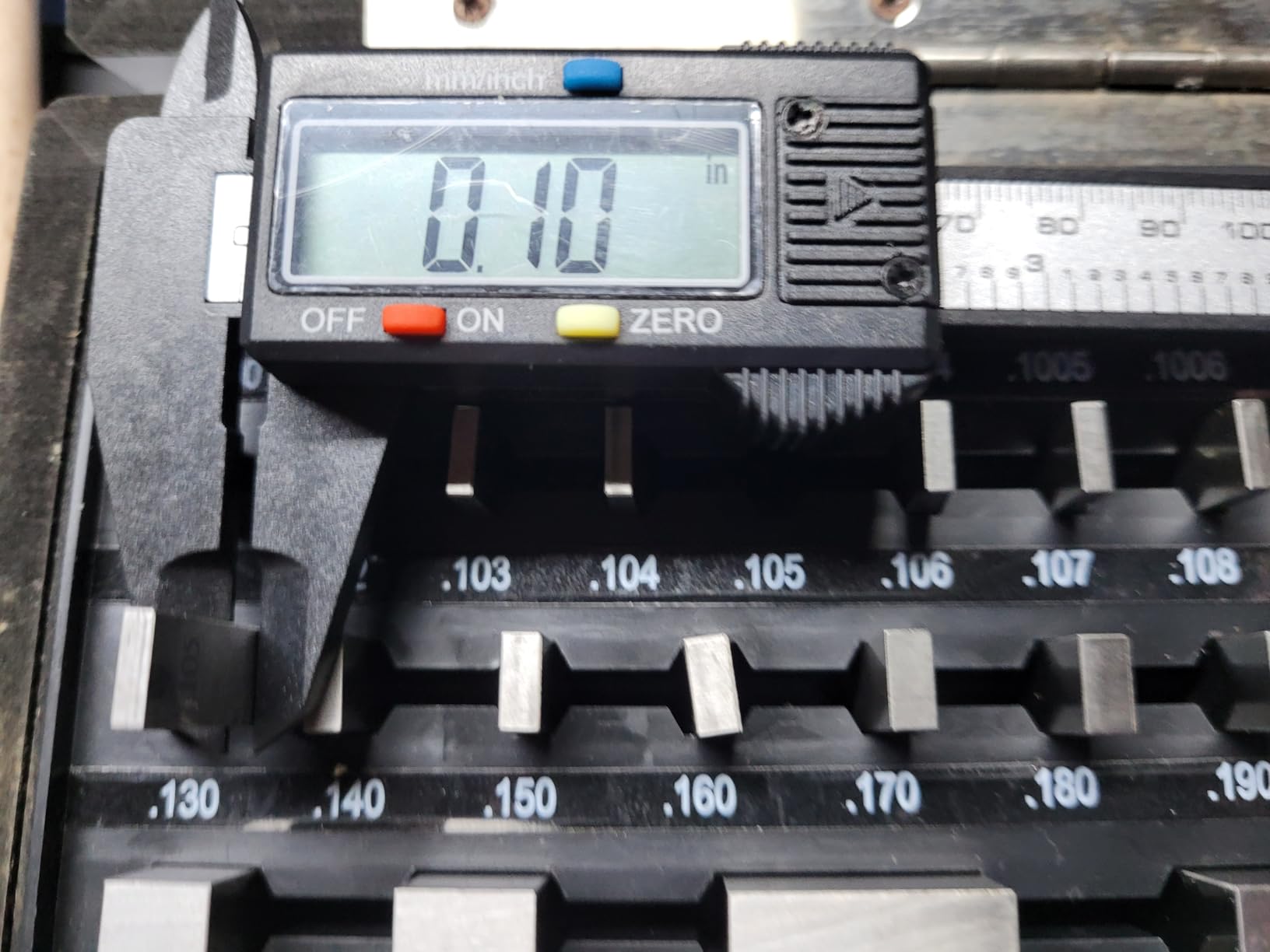 Digital Caliper, Sangabery 0-6 Inch Measuring Tool with Large LCD Screen customer photo 1