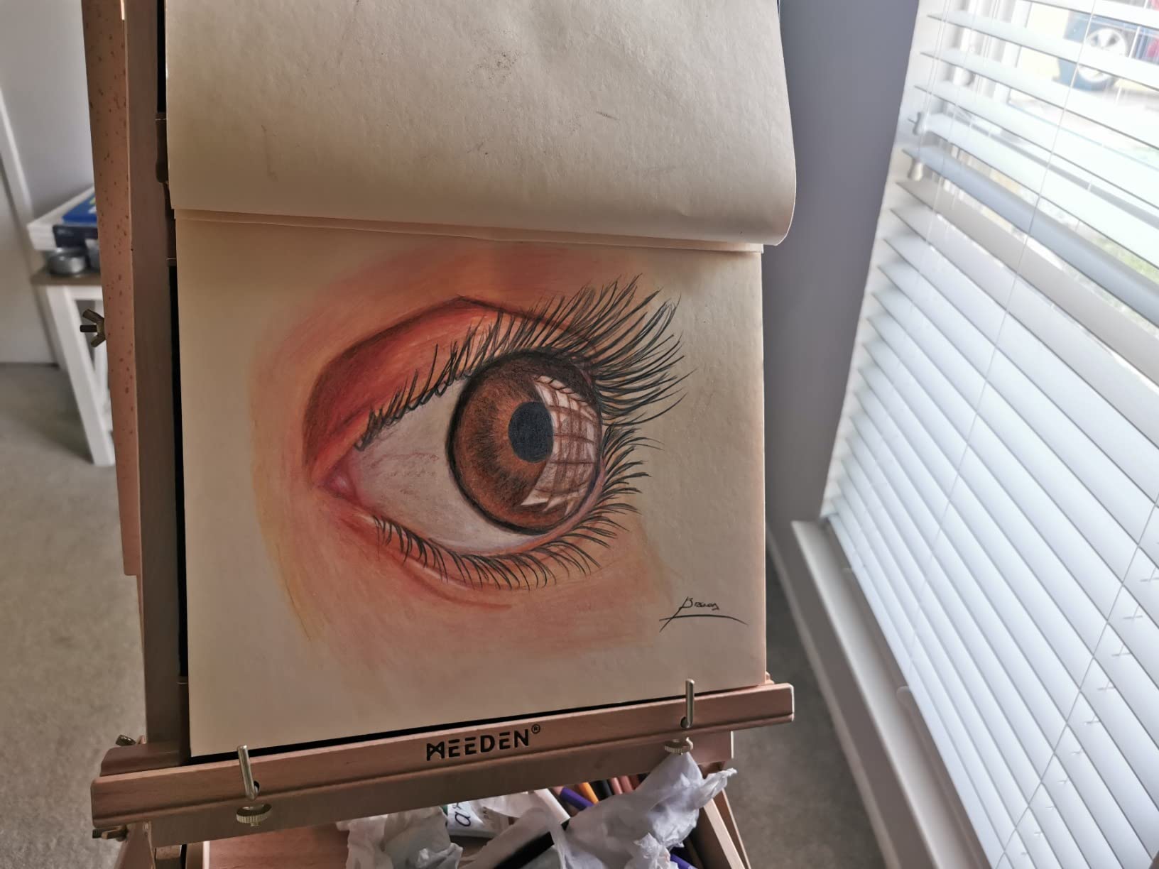 MEEDEN Art Set with French Easel: Acrylic Painting Kit for Adult Artists customer photo 2