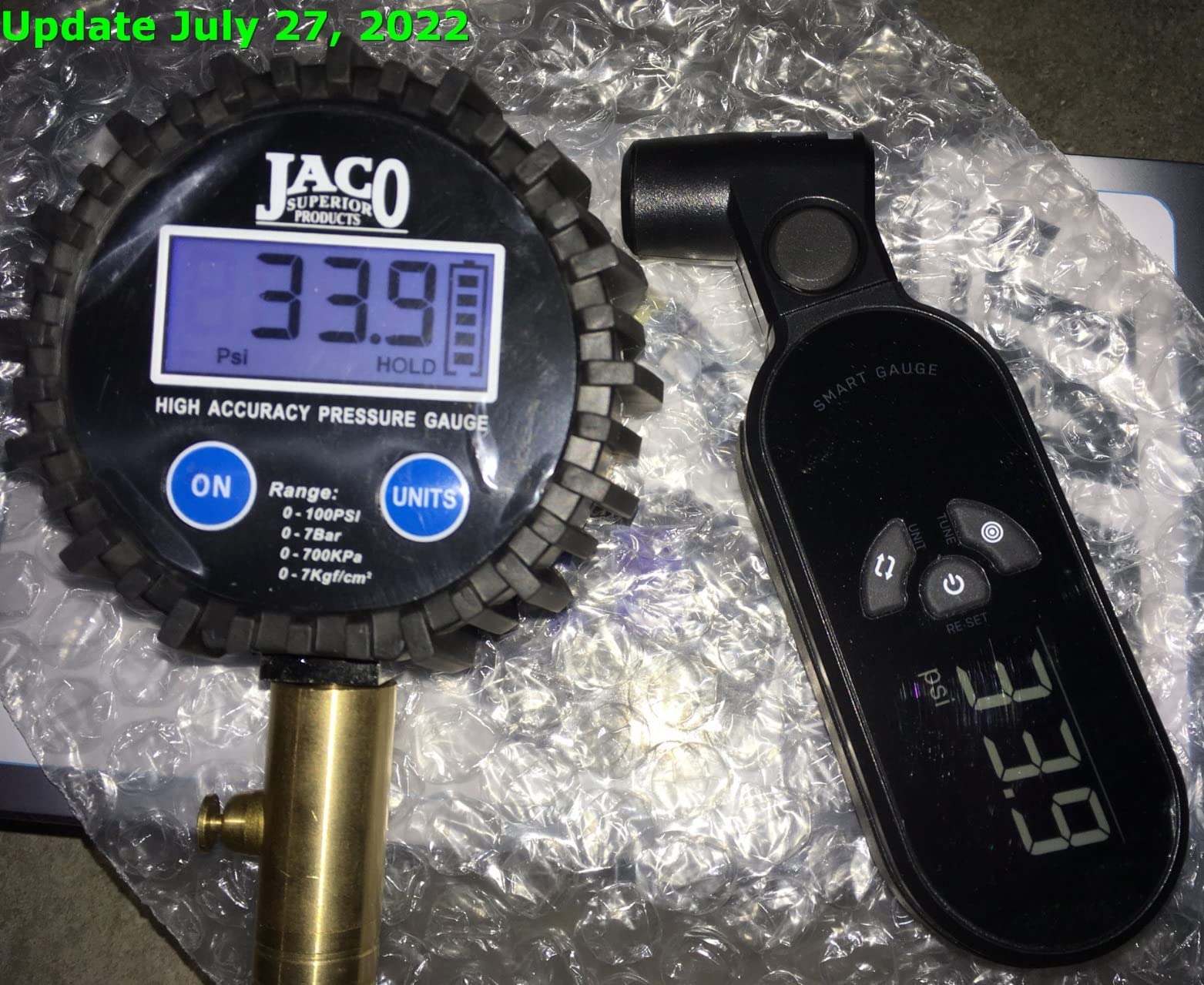 JACO ElitePro Digital Tire Pressure Gauge - Professional Accuracy - 100 PSI customer photo 2